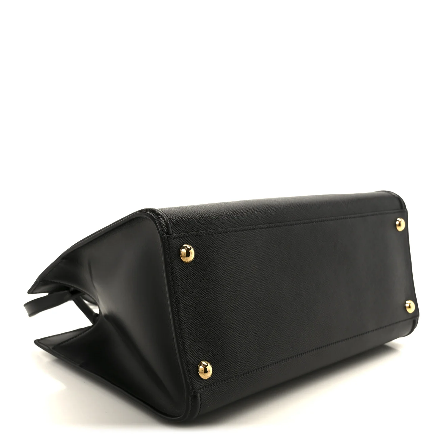 Saffiano Soft Calfskin Tote Black - Image 4