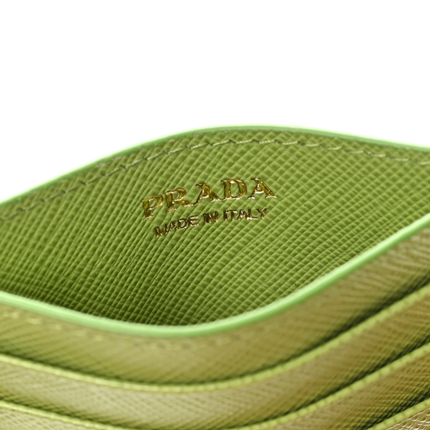 Saffiano Triangle Card Case Edera - Image 6