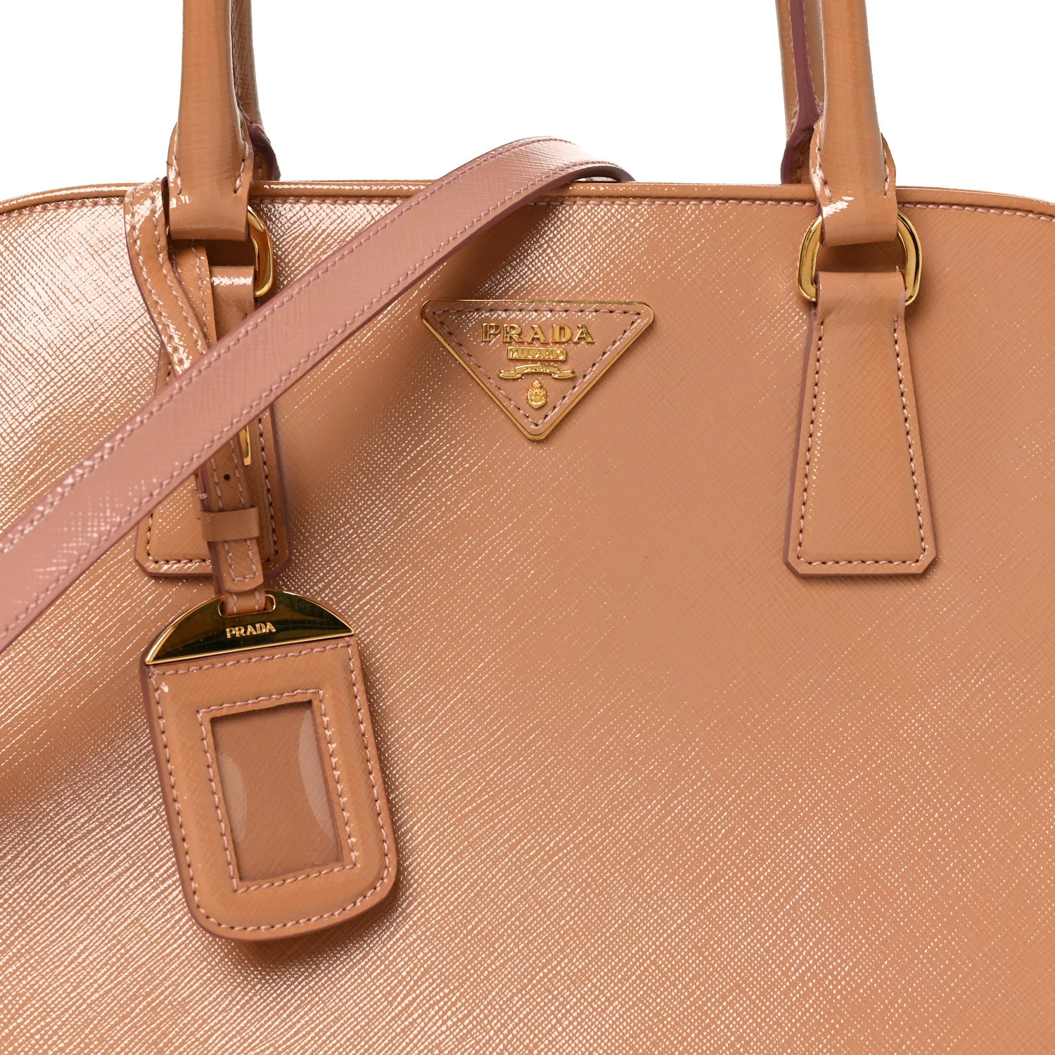 Saffiano Vernice Medium Promenade Tote Orchidea - Image 7