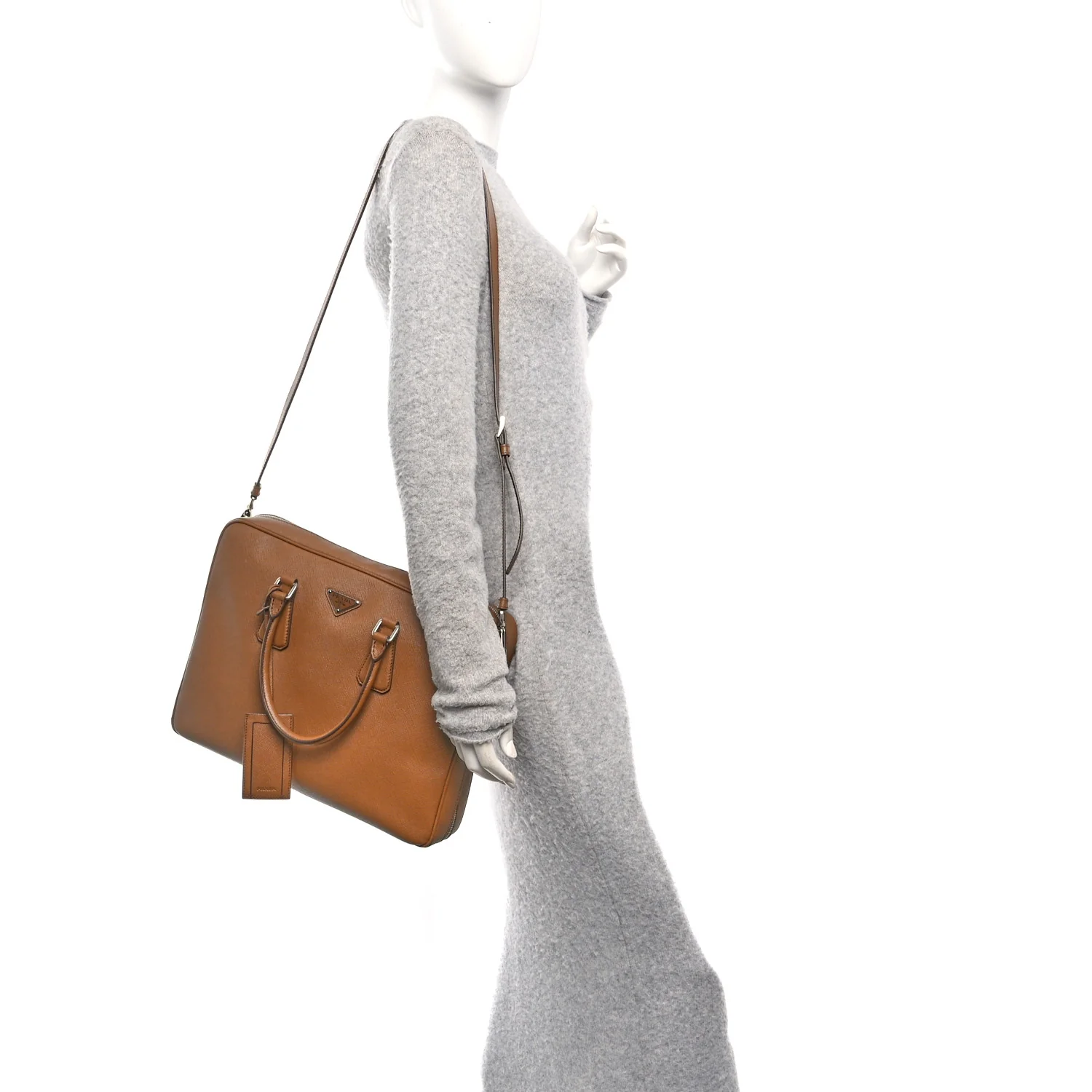 Saffiano Work Bag Cannella - Image 2