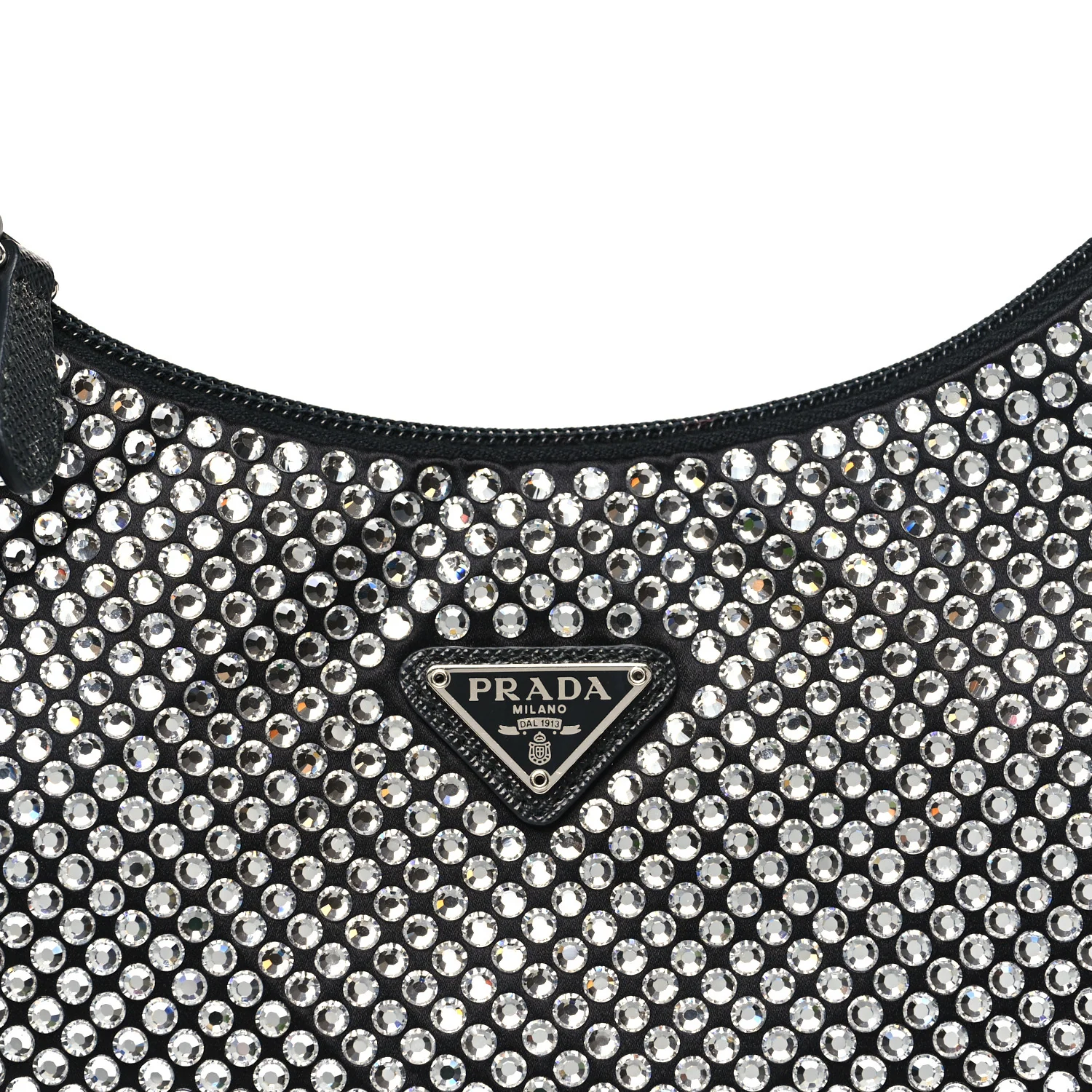 Satin Crystal Mini Re-Edition 2000 Bag Cristal - Image 8