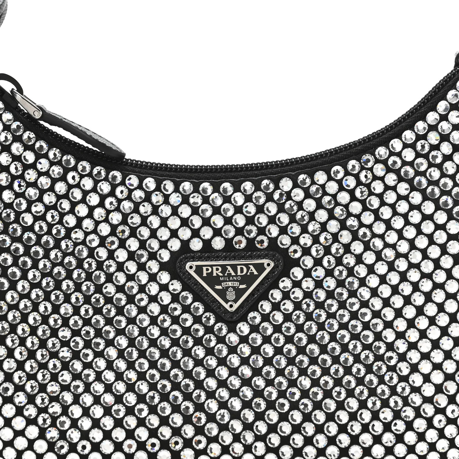 Satin Crystal Mini Re-Edition 2000 Bag Cristal - Image 8