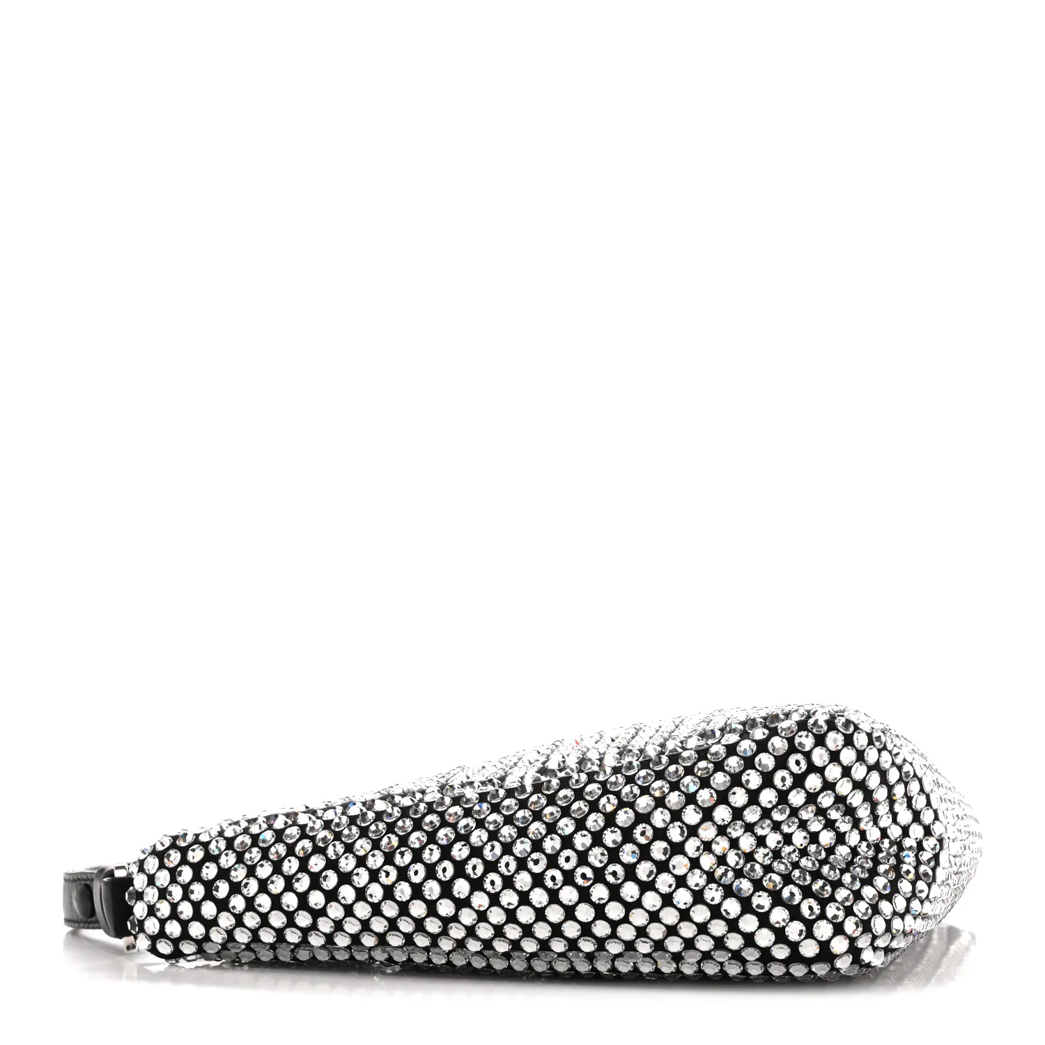 Satin Crystal Triangle Pouch Cristal - Image 4