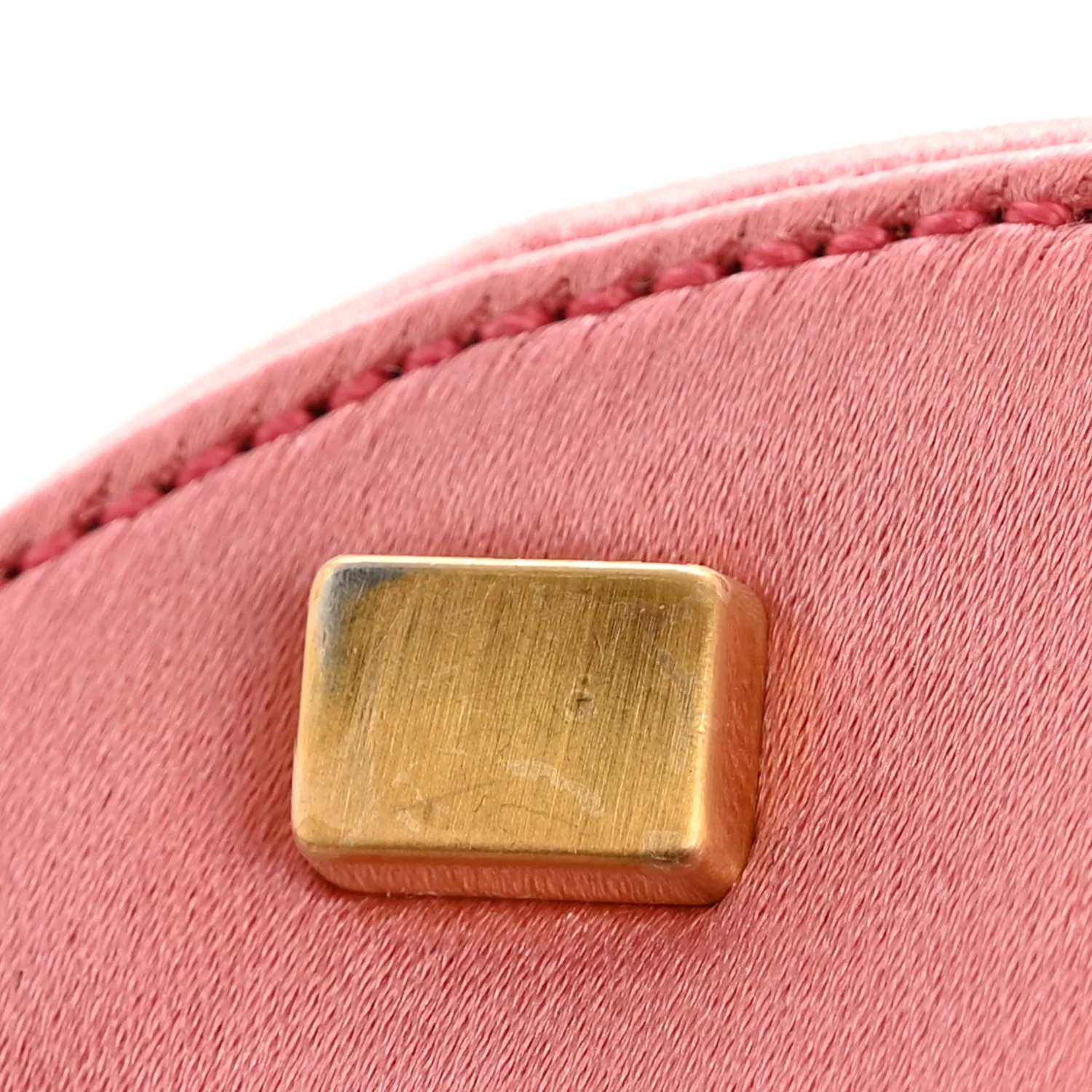 Satin Raso Bucket Bag Pink - Image 11