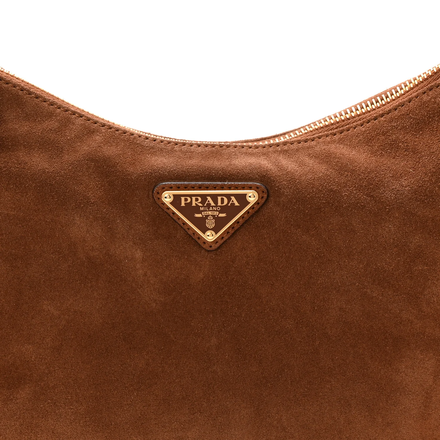 Scamosciato Suede Medium Aimee Shoulder Bag Cacao - Image 8