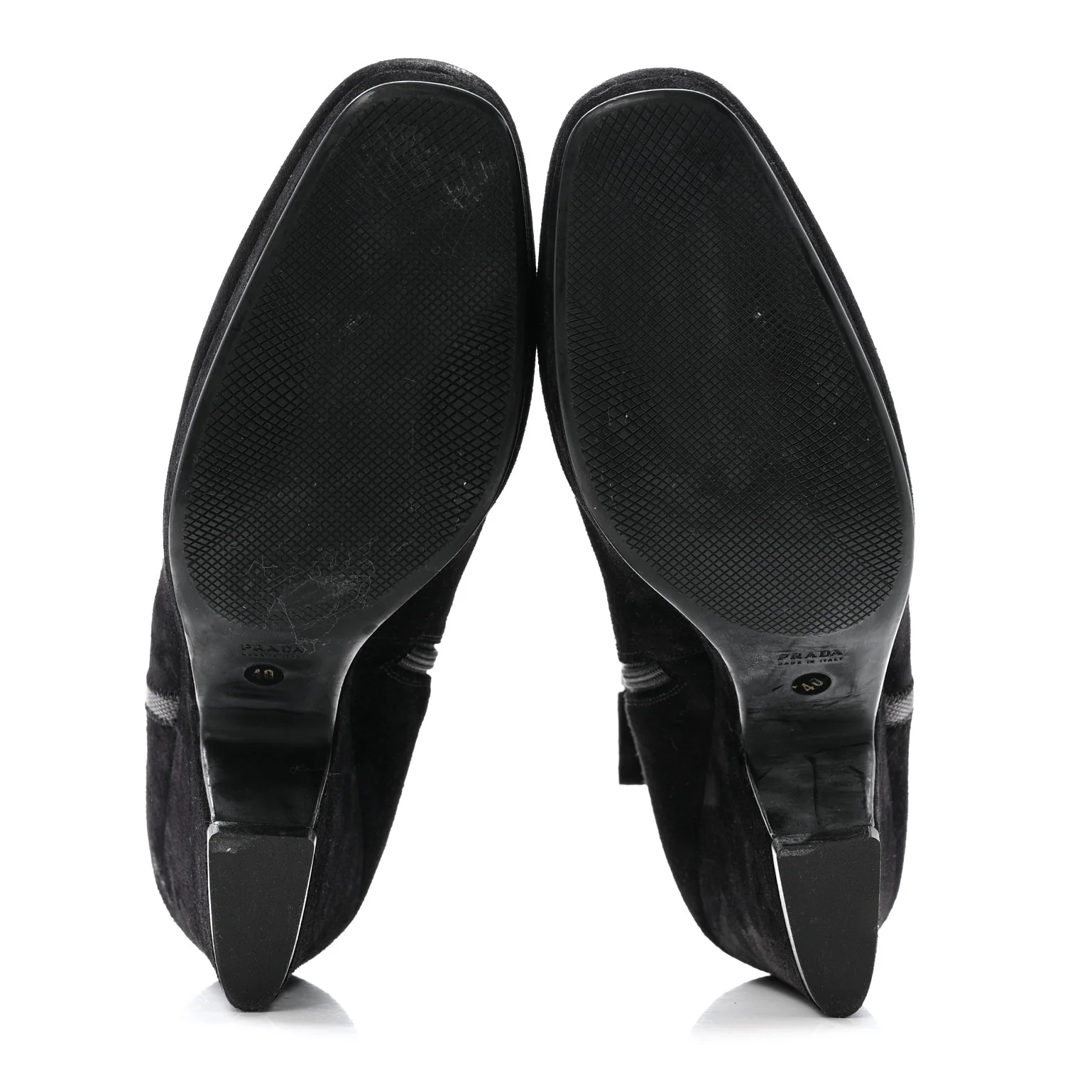Scamosciato Zip Boots 40 Black - Image 6