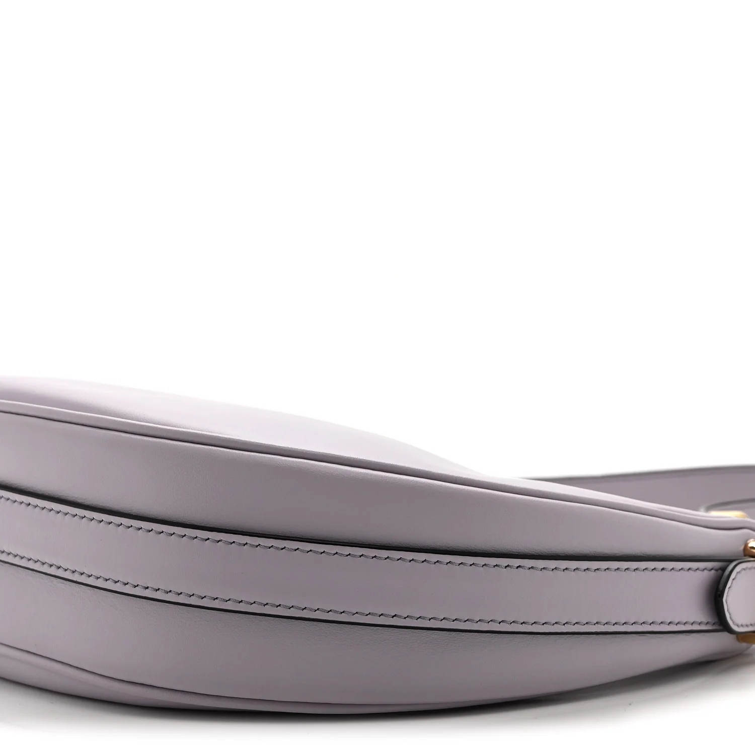 Soft Calfskin Arque Shoulder Bag Glicine - Image 10