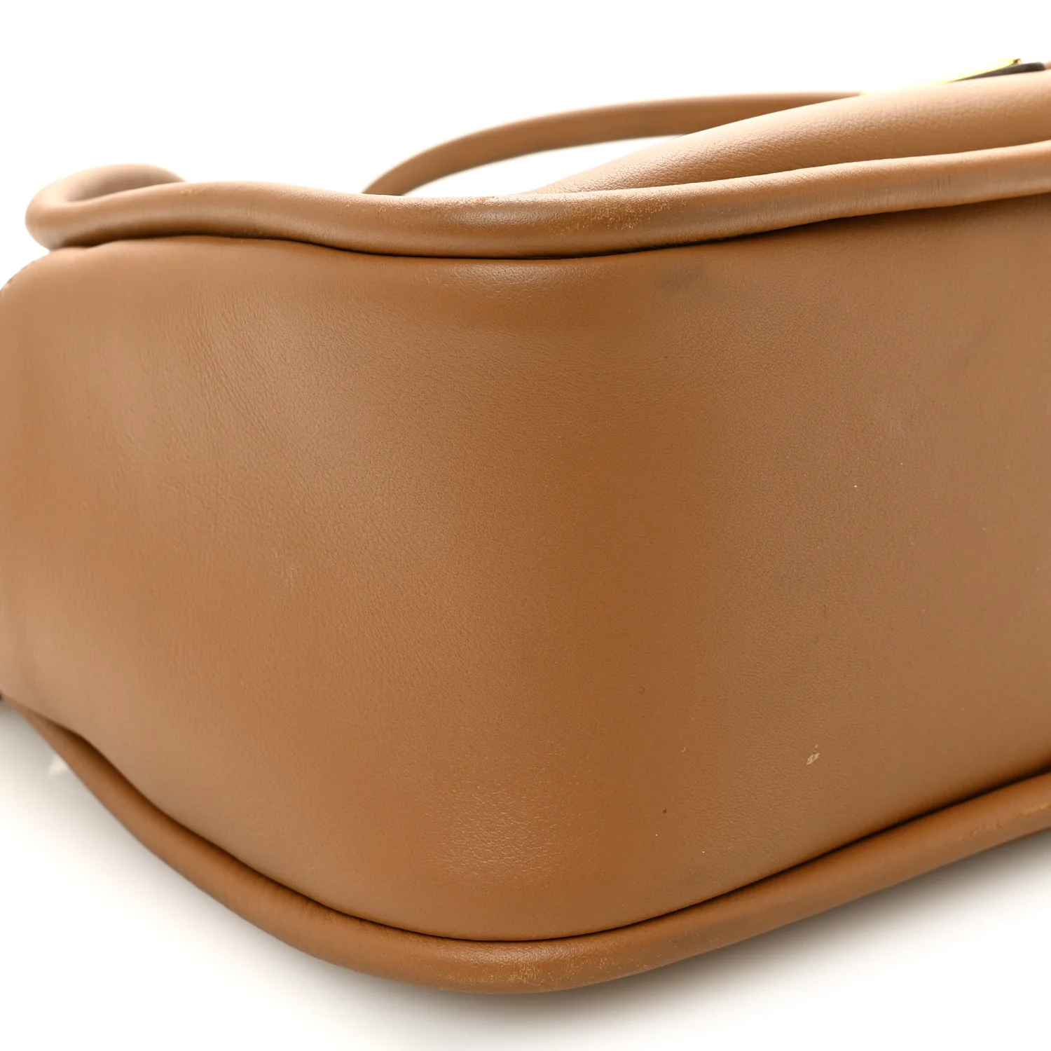 Soft Calfskin Darling Shoulder Bag Caramel - Image 8