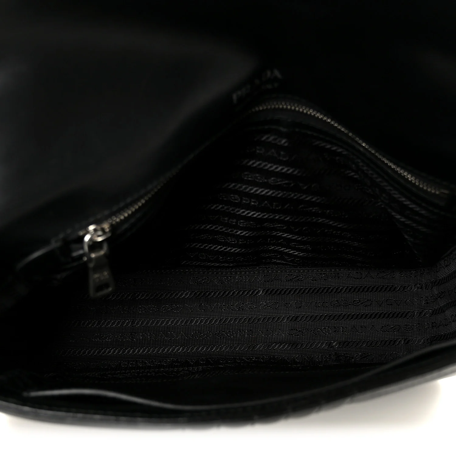 Soft Calfskin Impunture Diagramme Large Chain Flap Shoulder Bag Black - Image 5