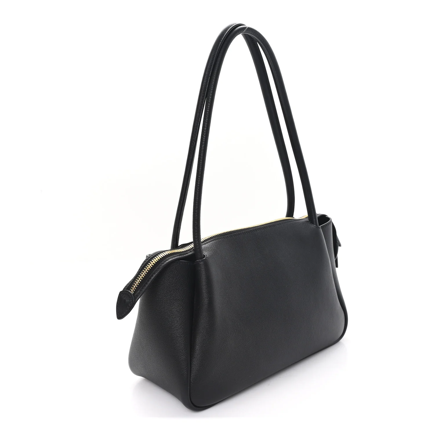 Soft Calfskin Medium Darling Shoulder Bag Black - Image 3