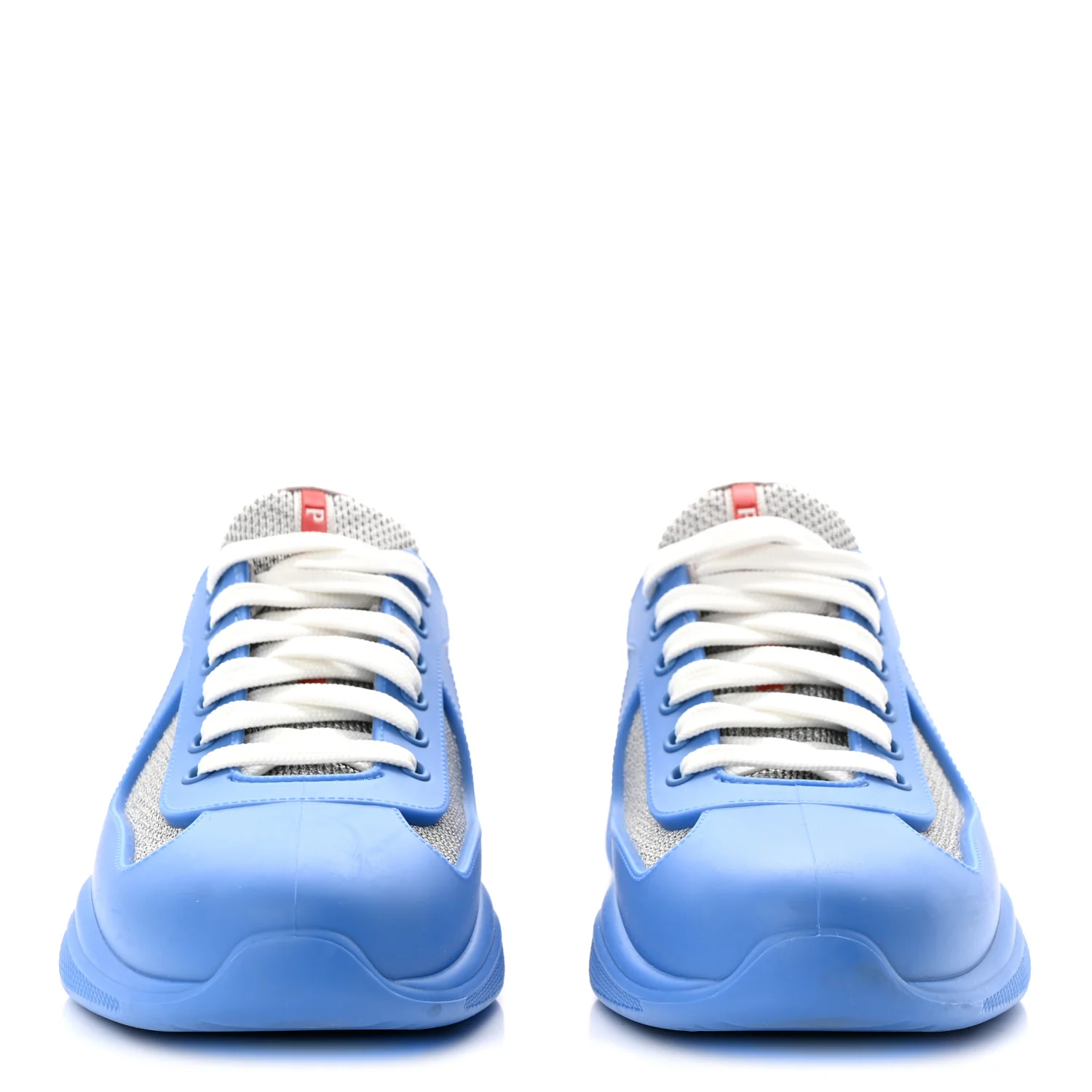 Soft Rubber Mesh Mens America's Cup Sneakers 41 Blue - Image 2
