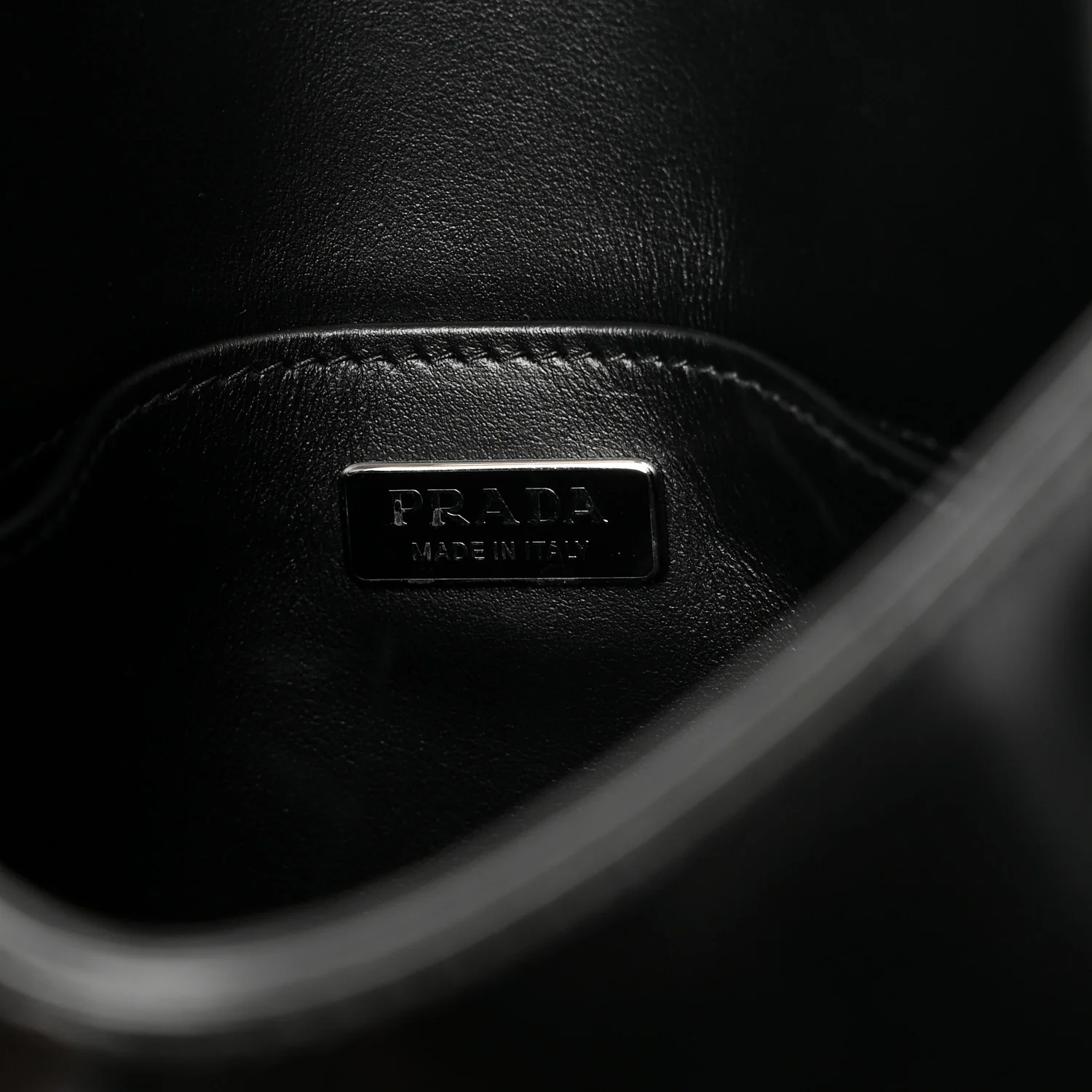 Spazzolato Cleo Flap Shoulder Bag Black - Image 6