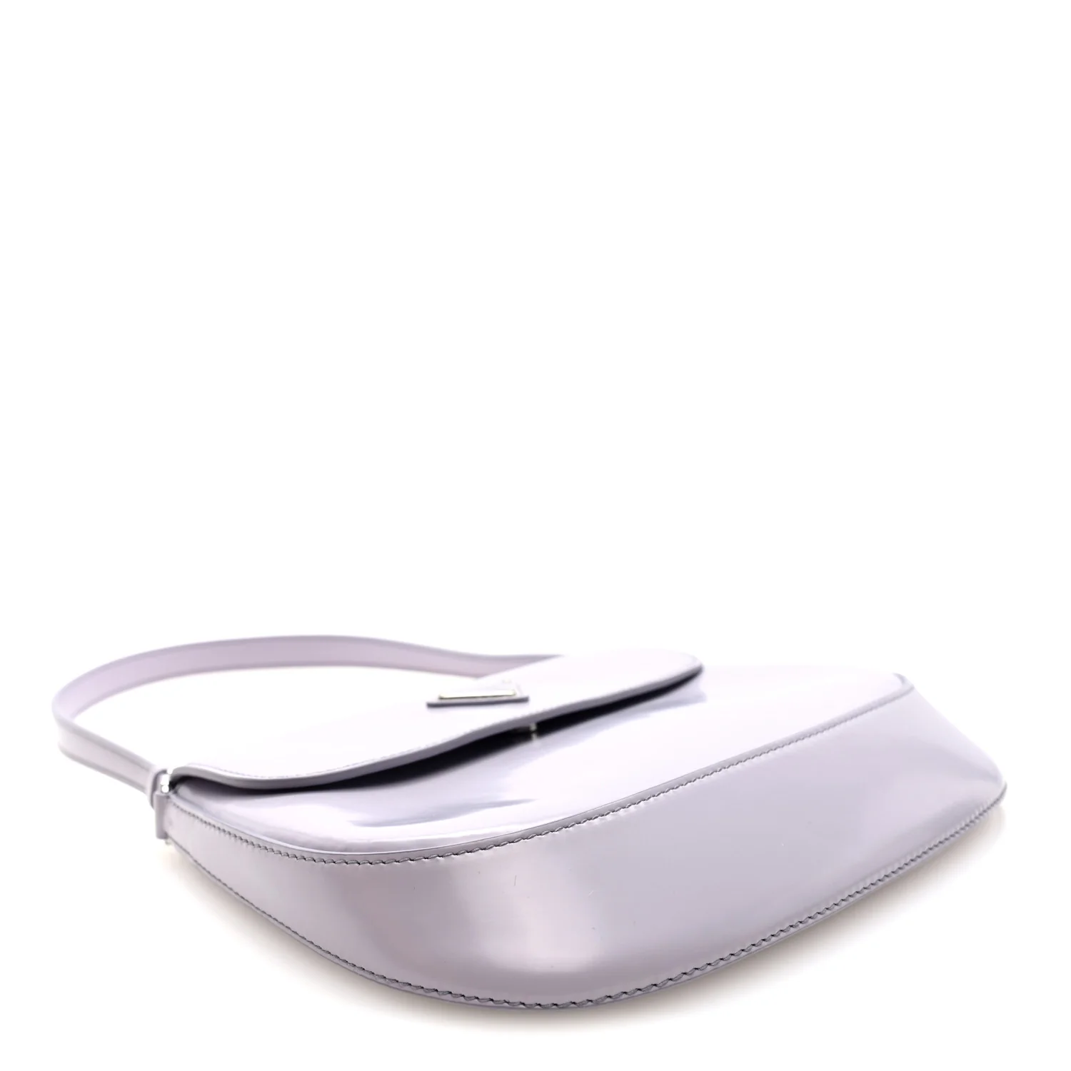 Spazzolato Cleo Flap Shoulder Bag Fiordaliso - Image 4