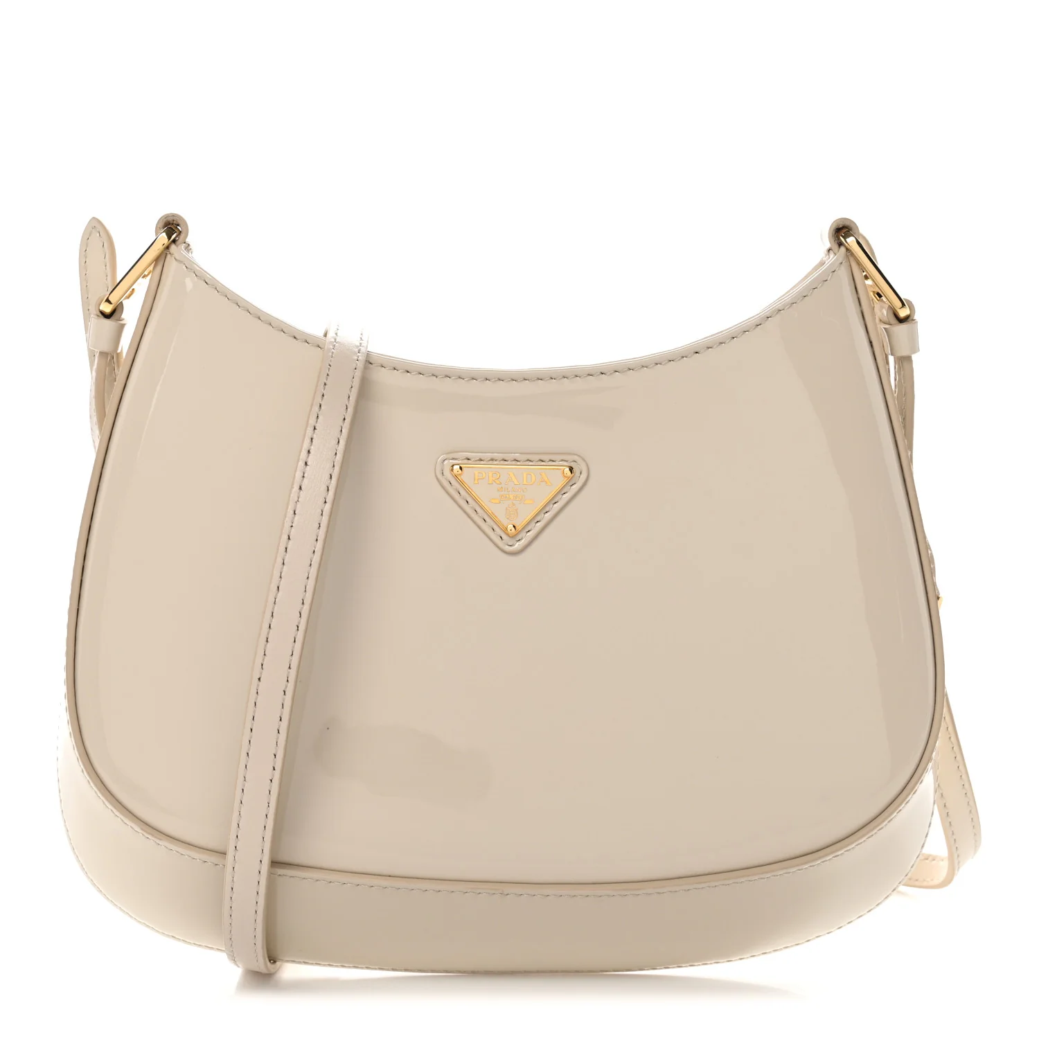 Spazzolato Cleo Shoulder Bag Avorio