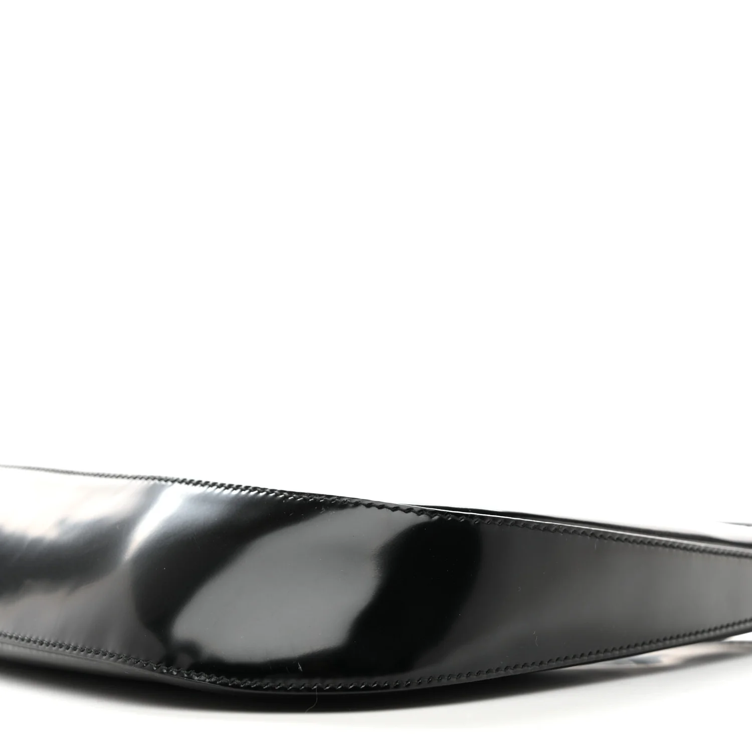 Spazzolato Cleo Shoulder Bag Black - Image 9