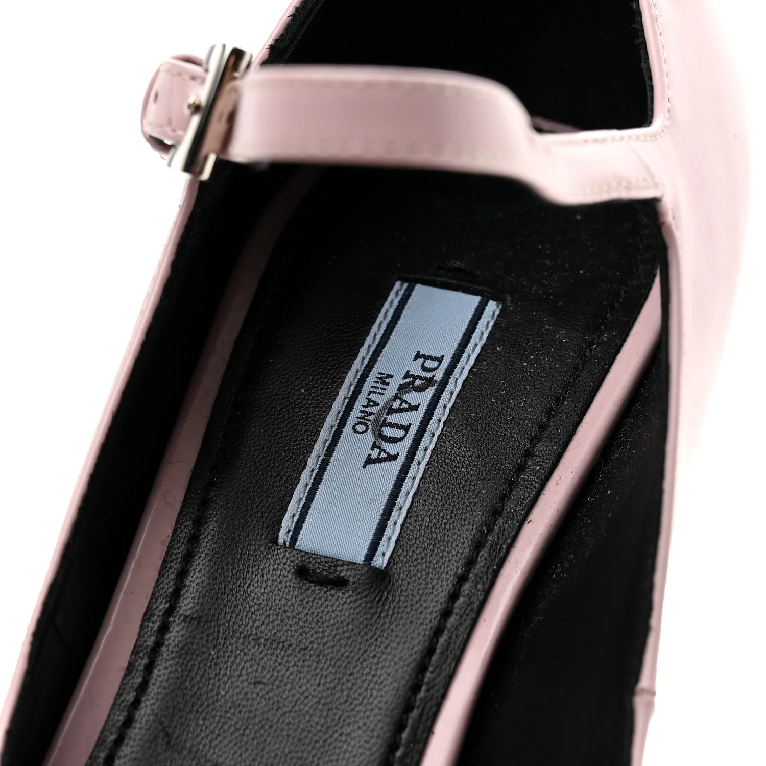 Spazzolato Modellerie Mary Jane 95mm Pumps 39.5 Alabastro - Image 8