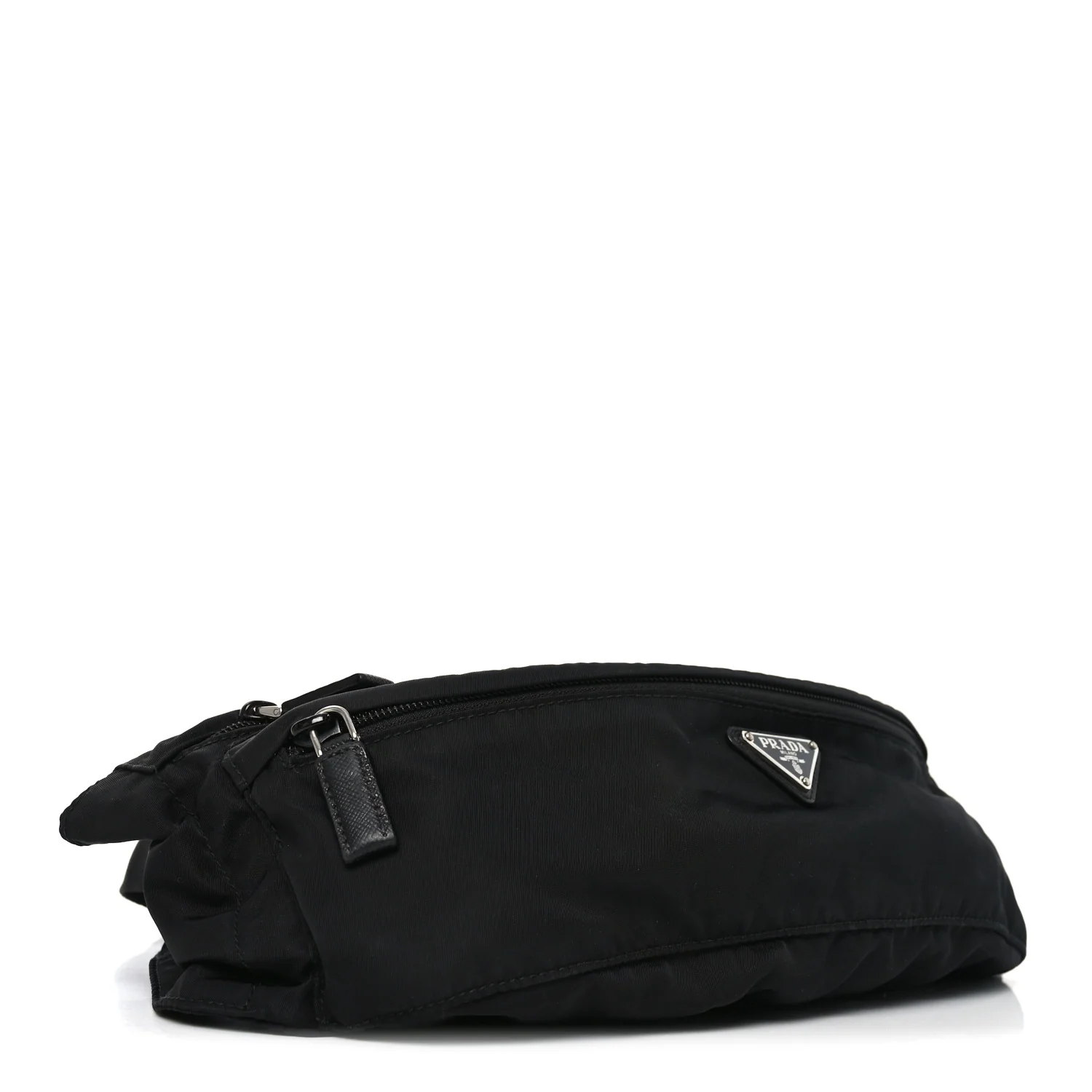 Tessuto Nylon Belt Bag Black - Image 4