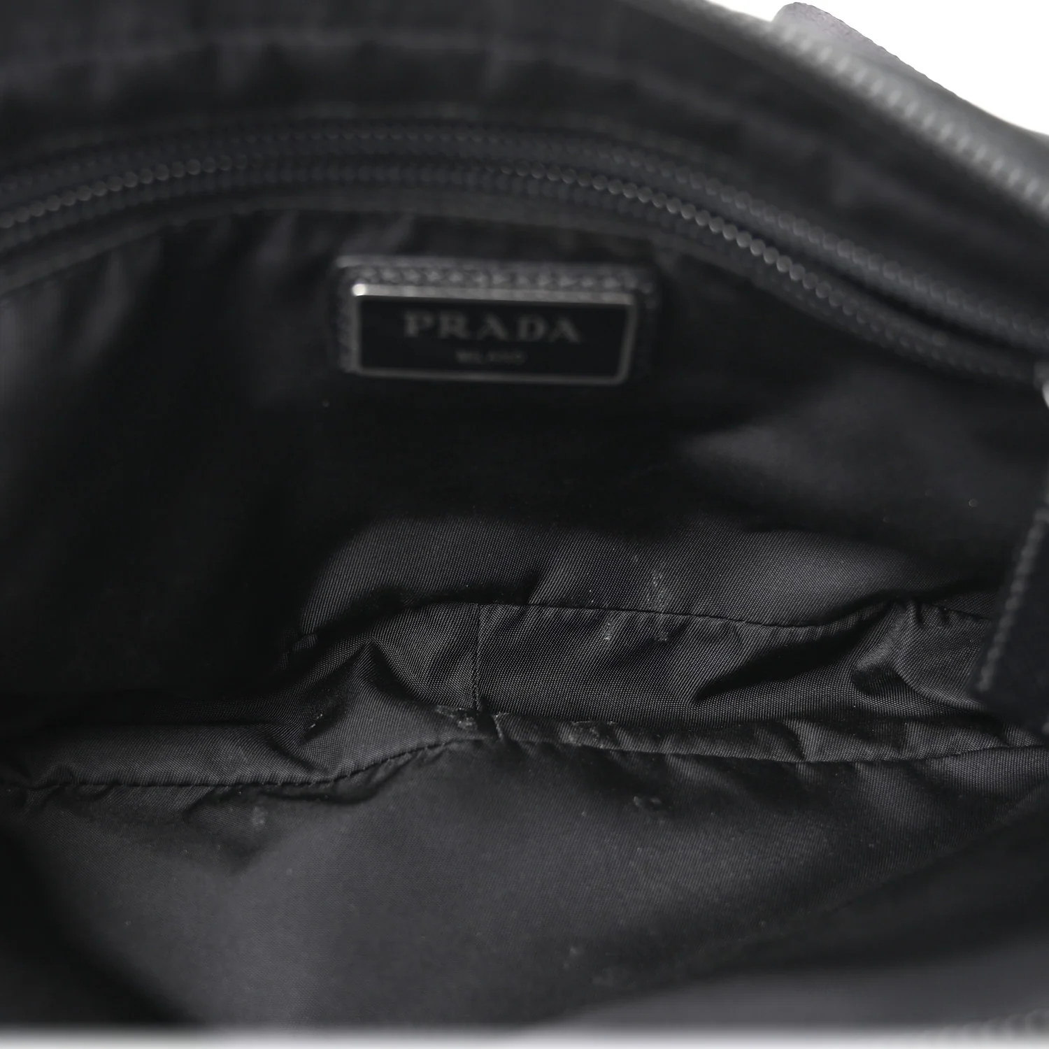 Tessuto Nylon Belt Bag Black - Image 5