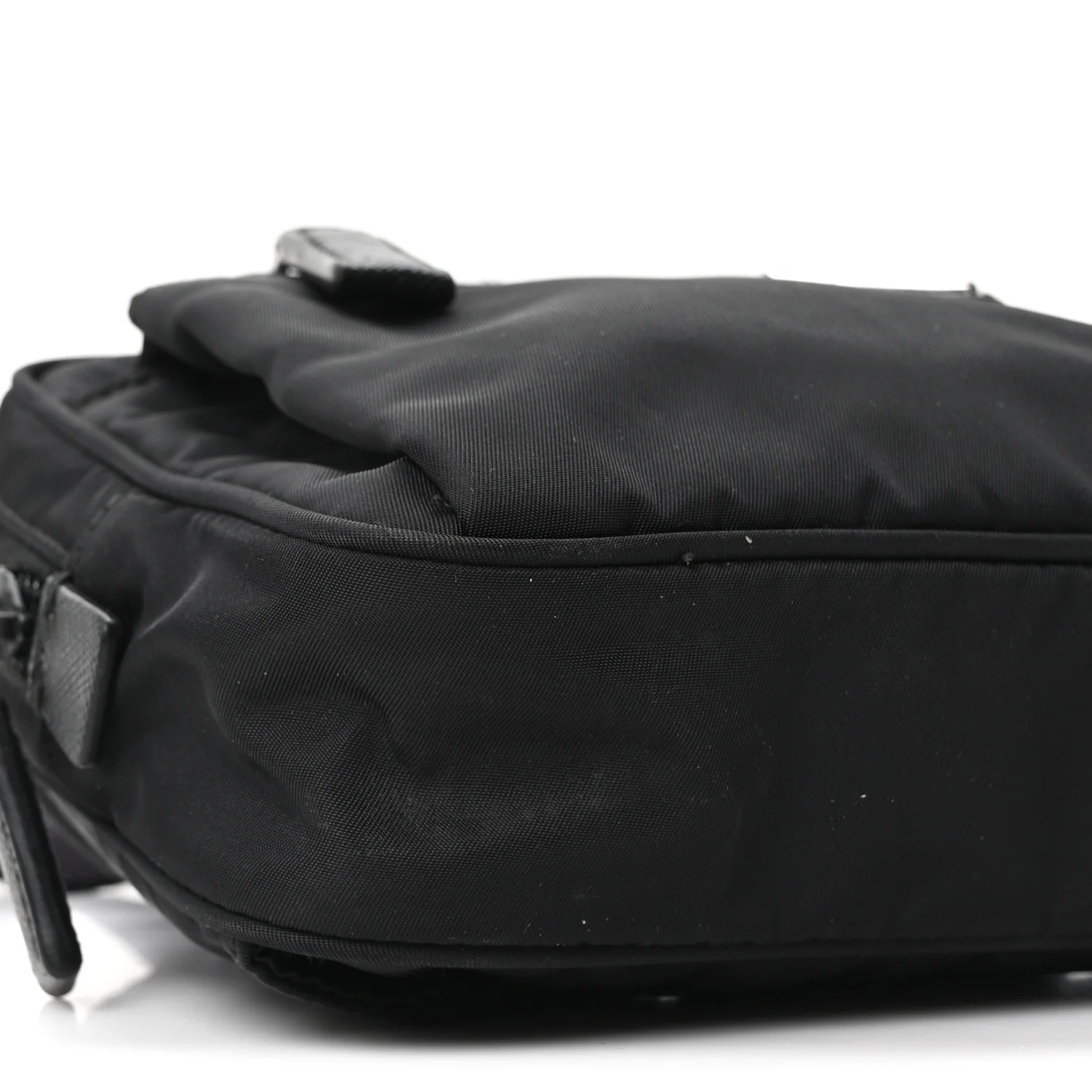 Tessuto Nylon Belt Bag Black - Image 9