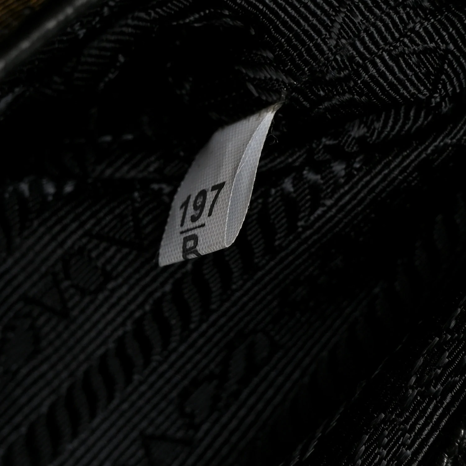 Tessuto Nylon Gaufre Small Tote Black - Image 8