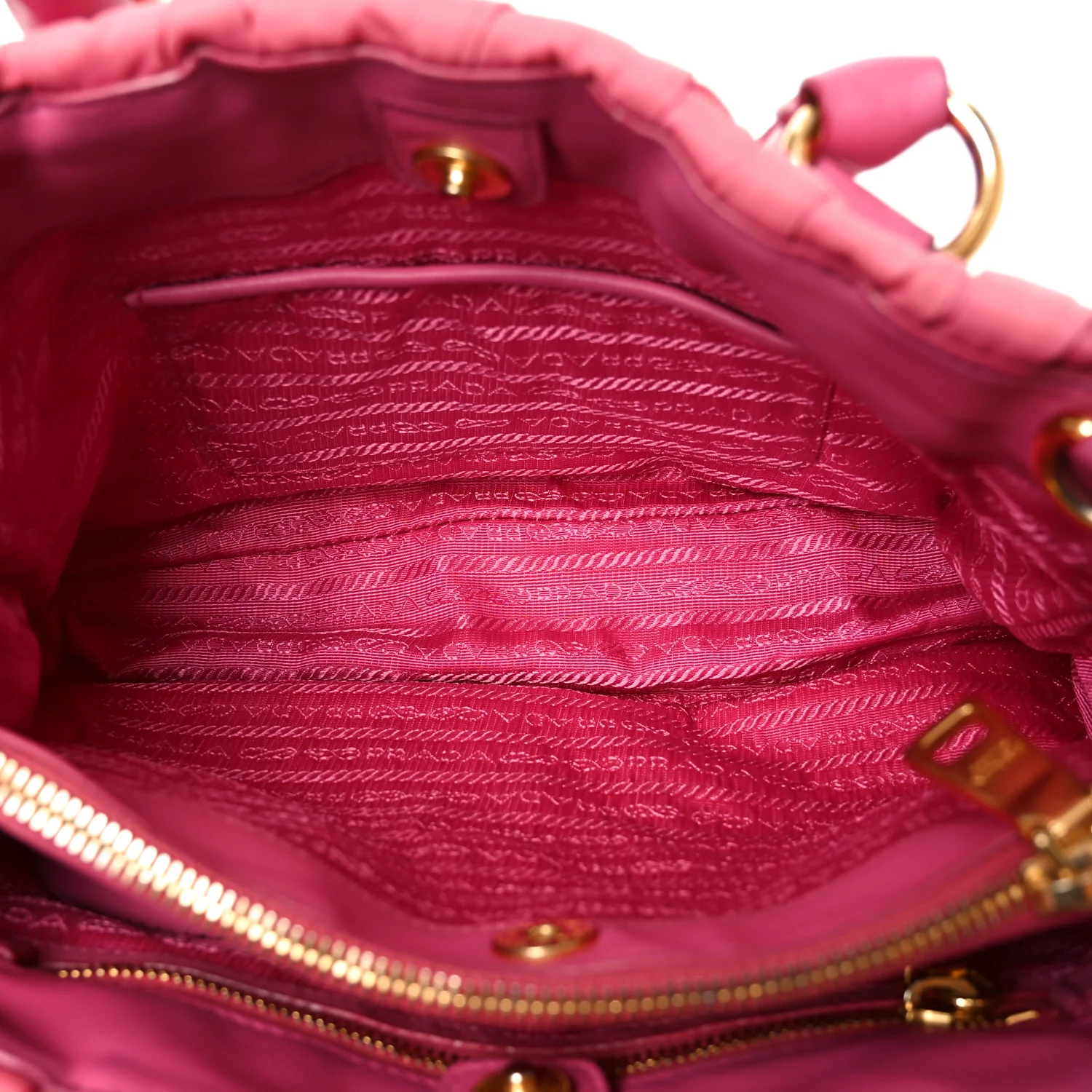Tessuto Nylon Gaufre Small Tote Petalo - Image 9