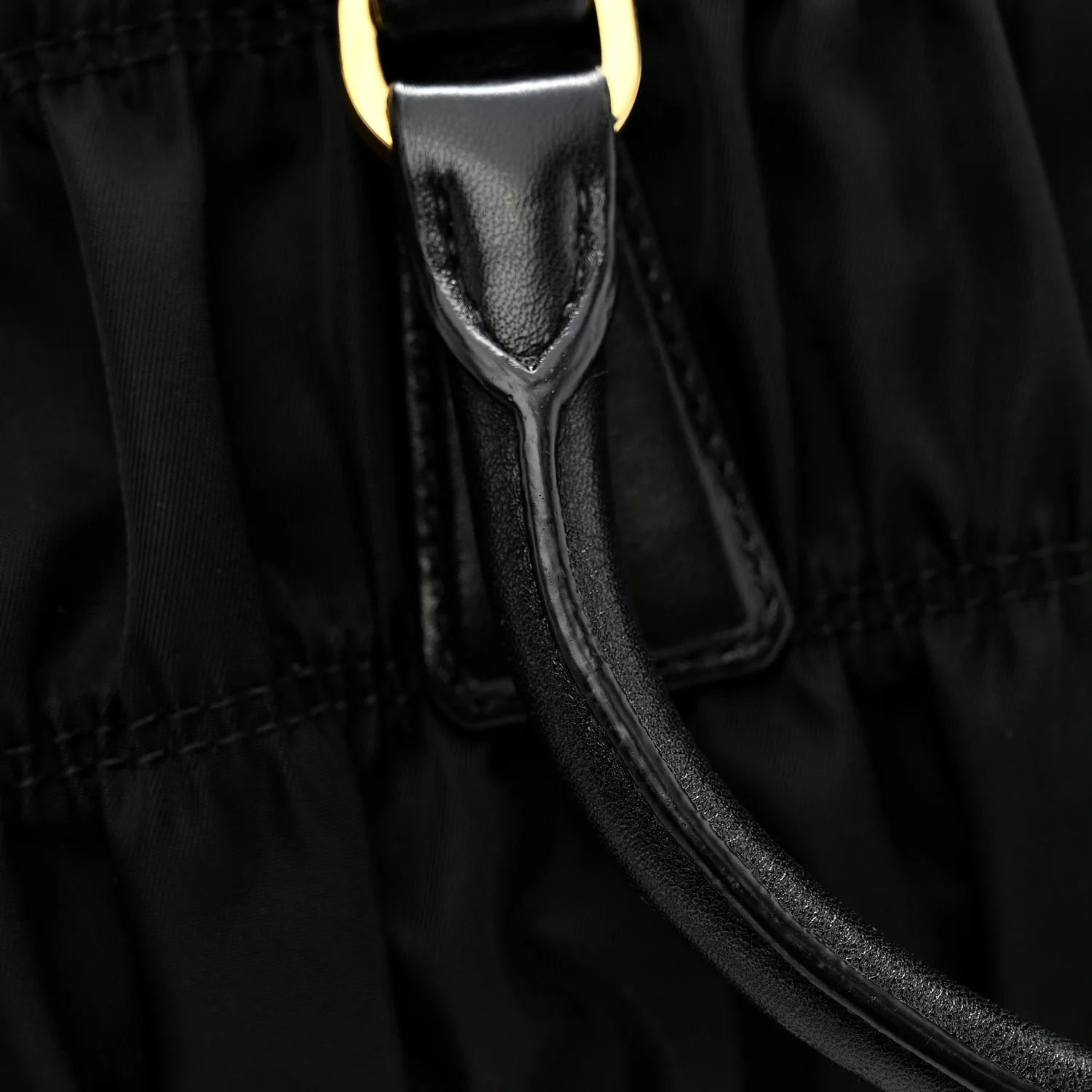 Tessuto Nylon Gaufre Tote Black - Image 13