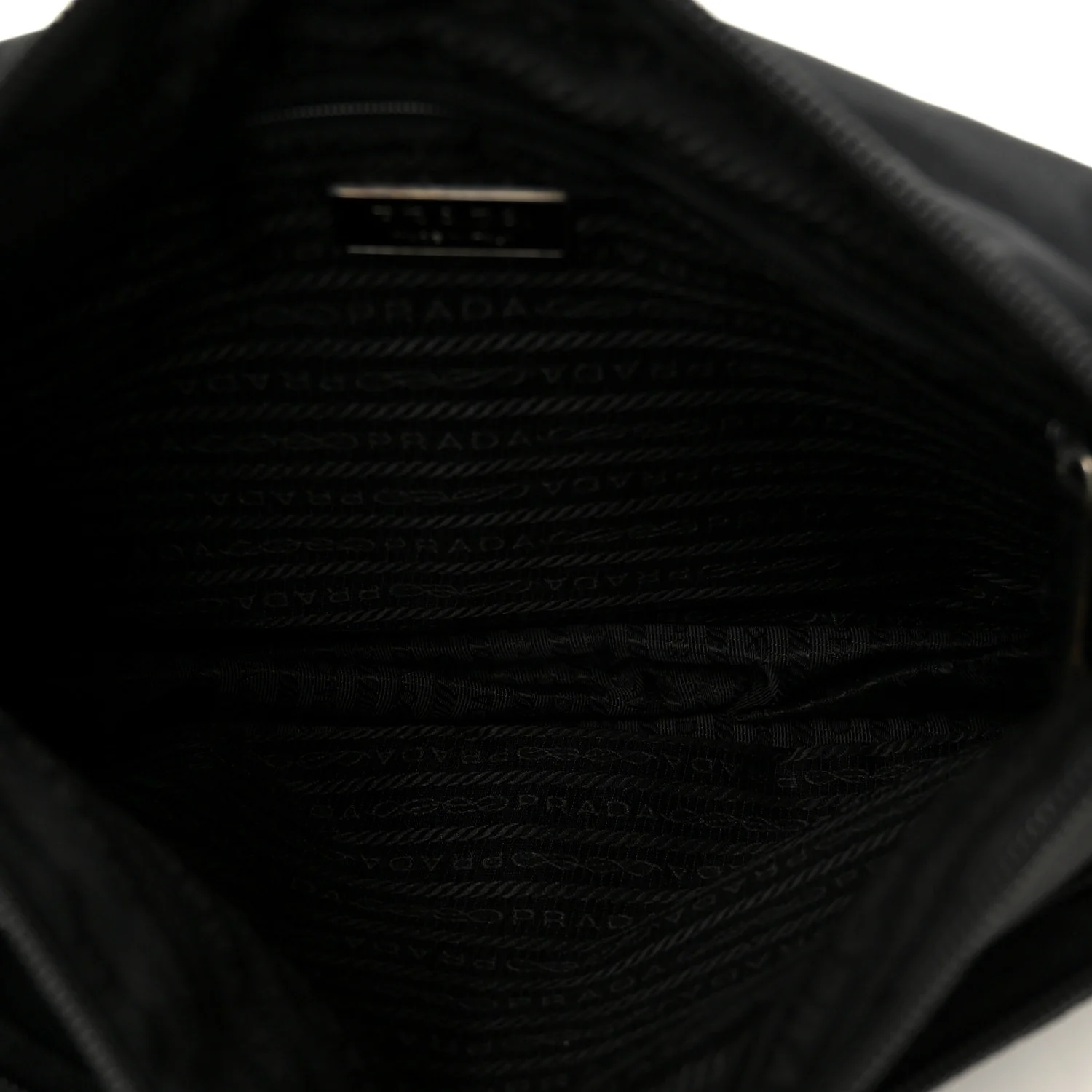Tessuto Nylon Messenger Bag Black - Image 4