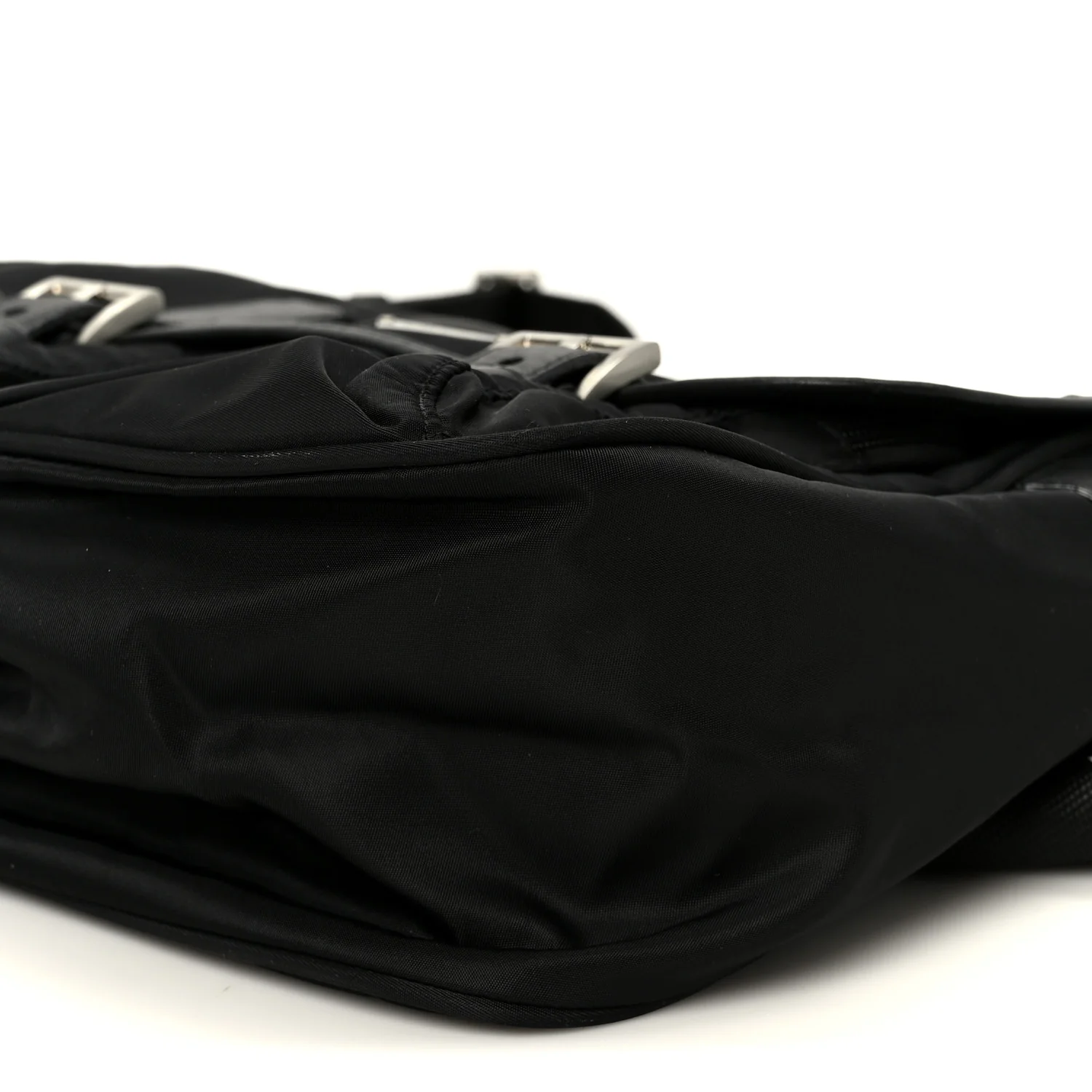 Tessuto Nylon Messenger Bag Black - Image 9