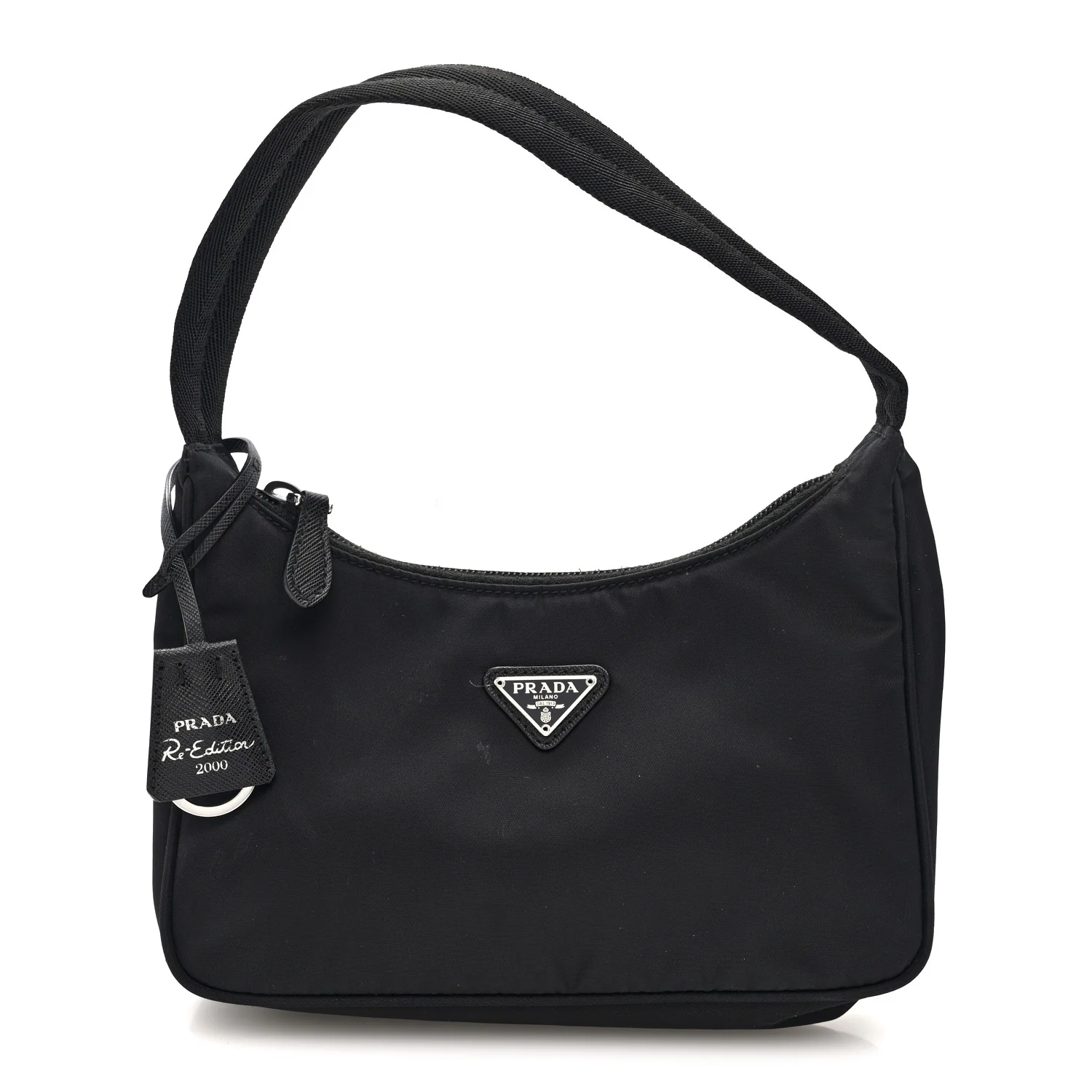 Tessuto Nylon Mini Re-Edition 2000 Bag Black