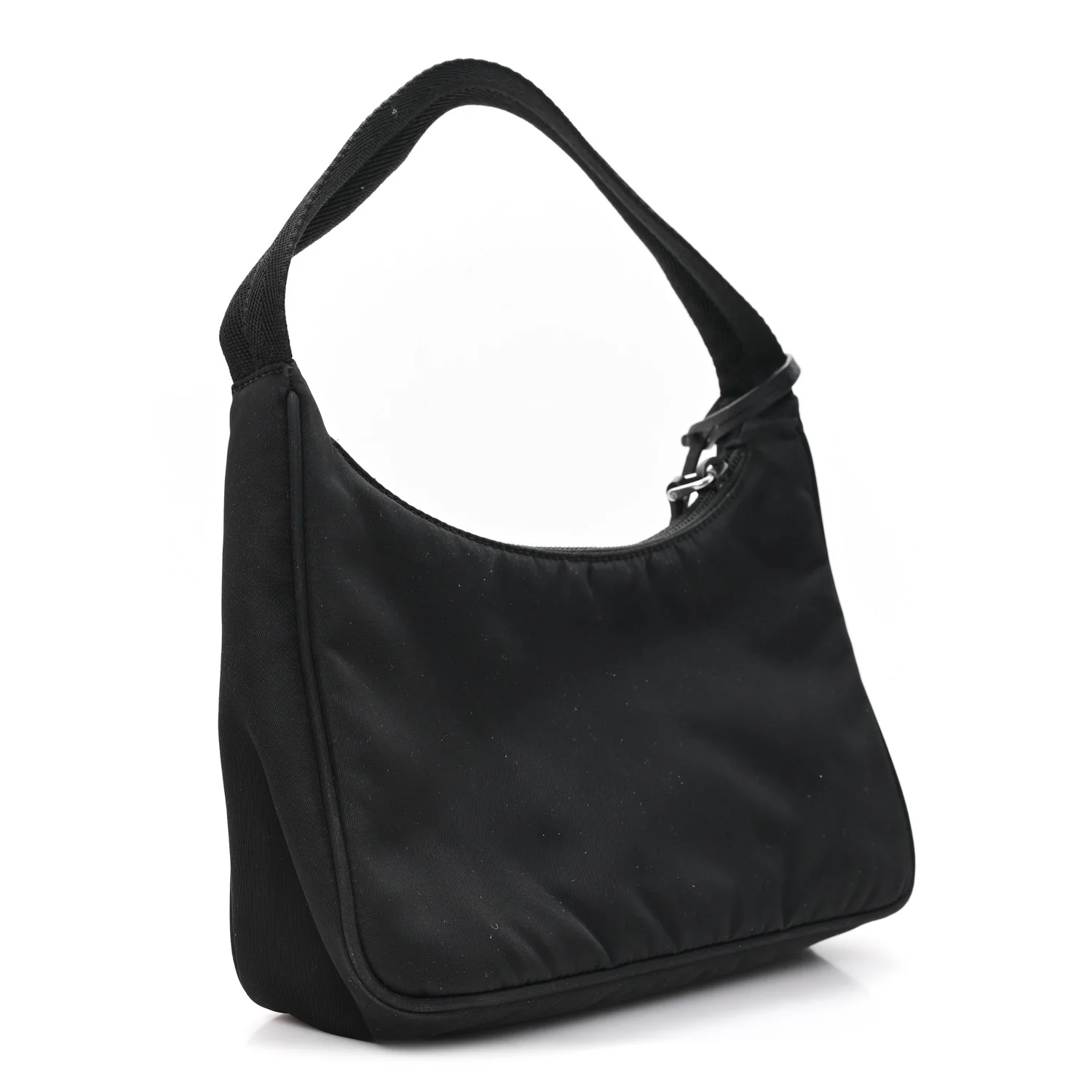 Tessuto Nylon Mini Re-Edition 2000 Bag Black - Image 3