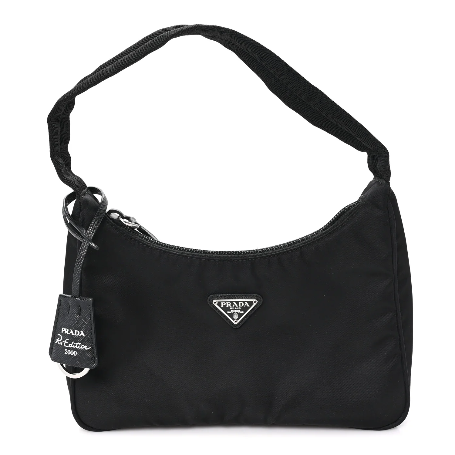 Tessuto Nylon Mini Re-Edition 2000 Bag Black