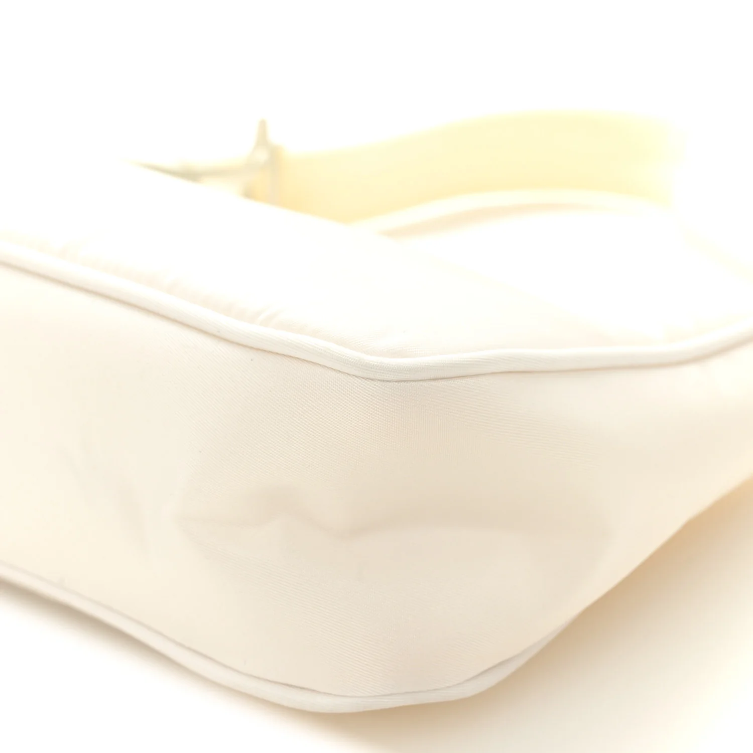 Tessuto Nylon Mini Re-Edition 2000 Bag White - Image 10