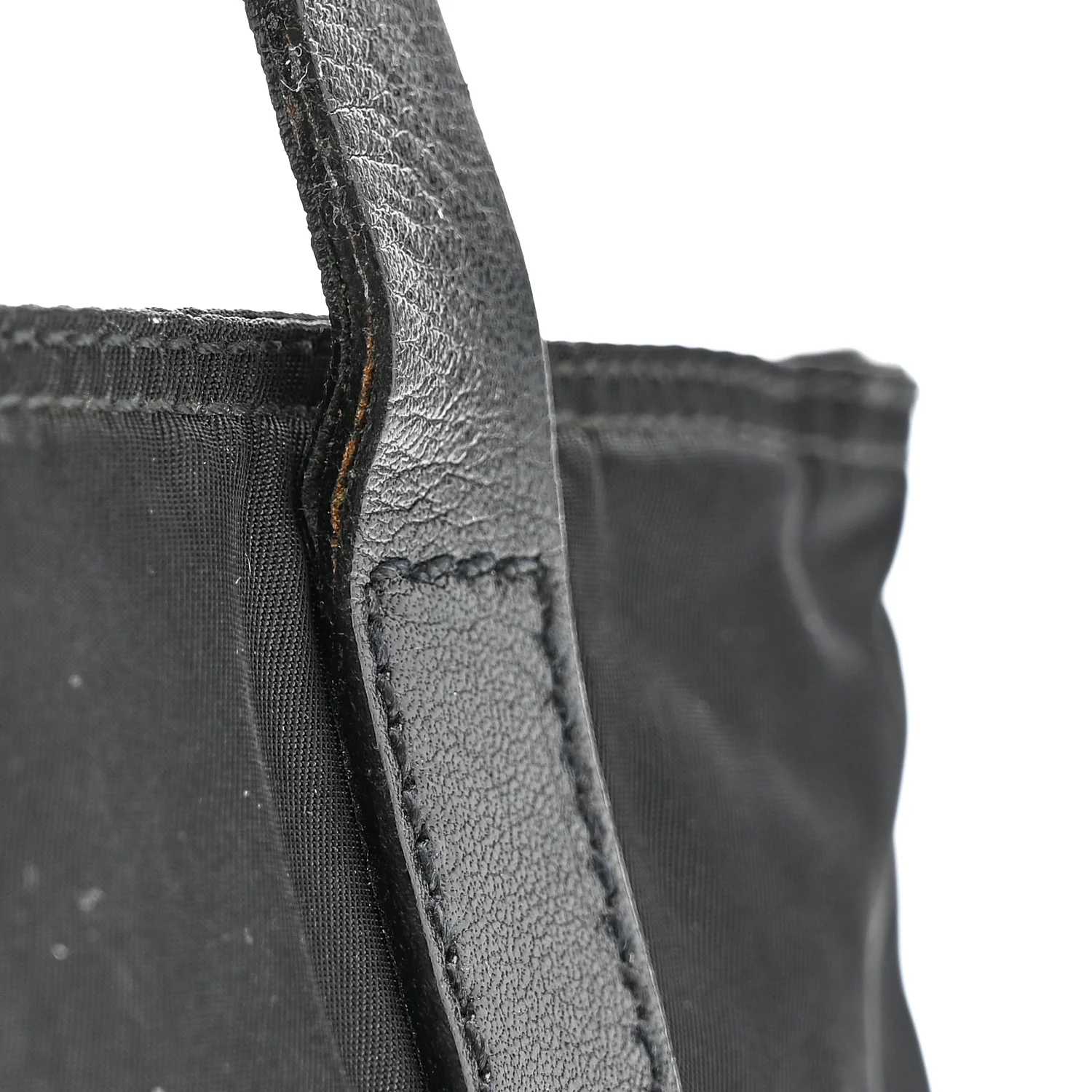 Tessuto Nylon Mini Shopping Tote Black - Image 17