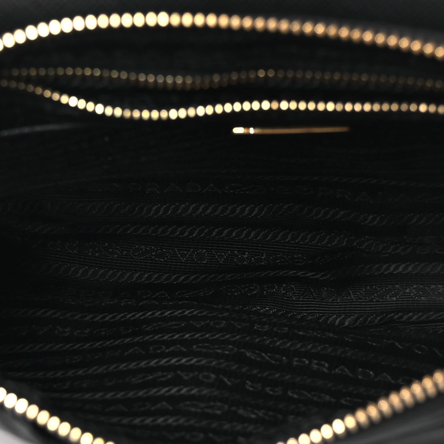 Tessuto Nylon Saffiano Crossbody Bag Black - Image 5
