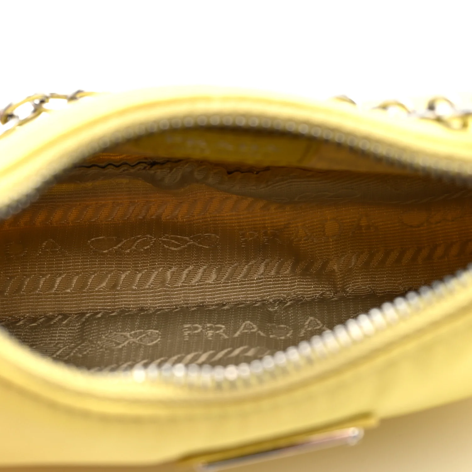 Tessuto Nylon Saffiano Mini Re-Edition 2000 Shoulder Bag Ananas - Image 5