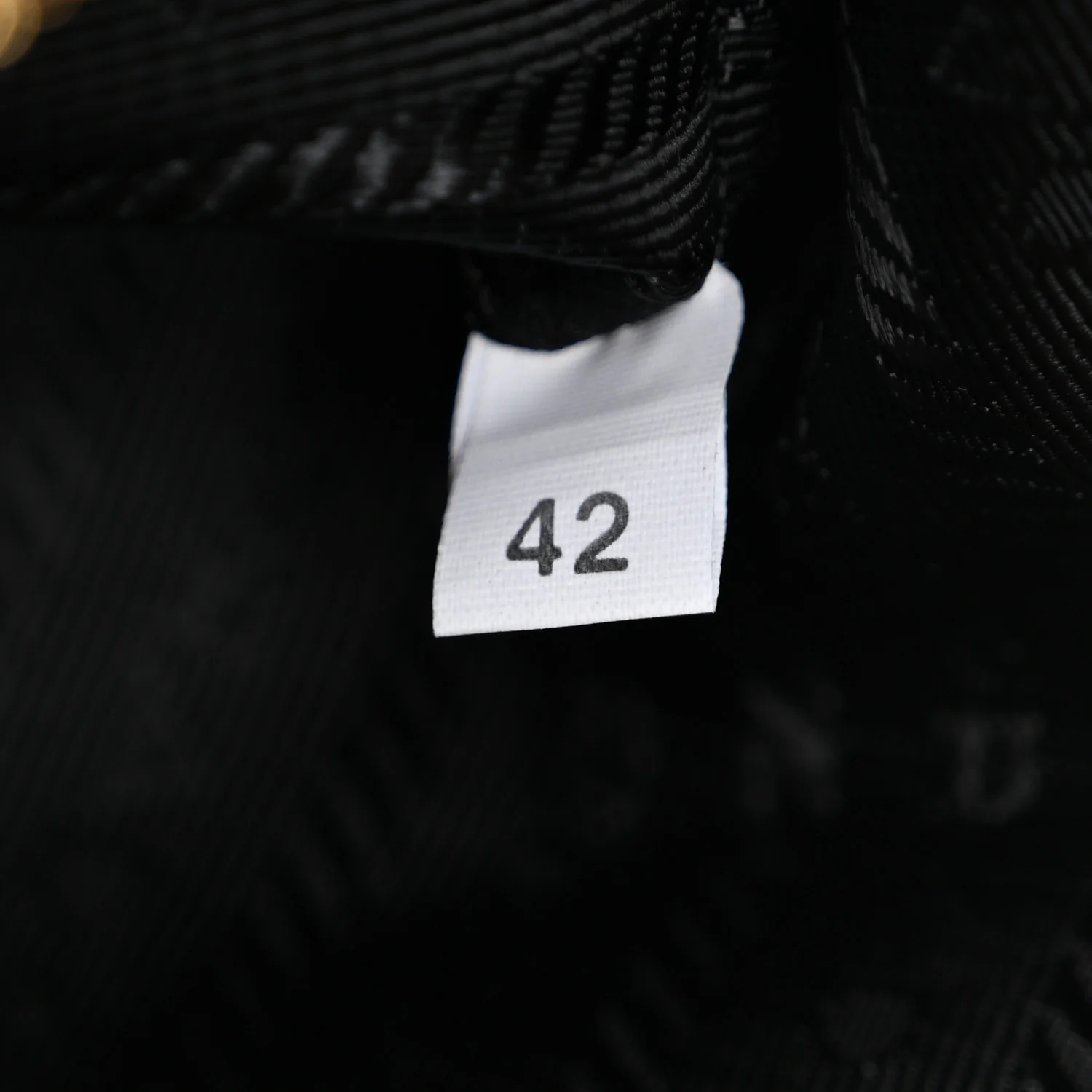 Tessuto Nylon Saffiano Mini Re-Edition 2005 Bag Black - Image 7