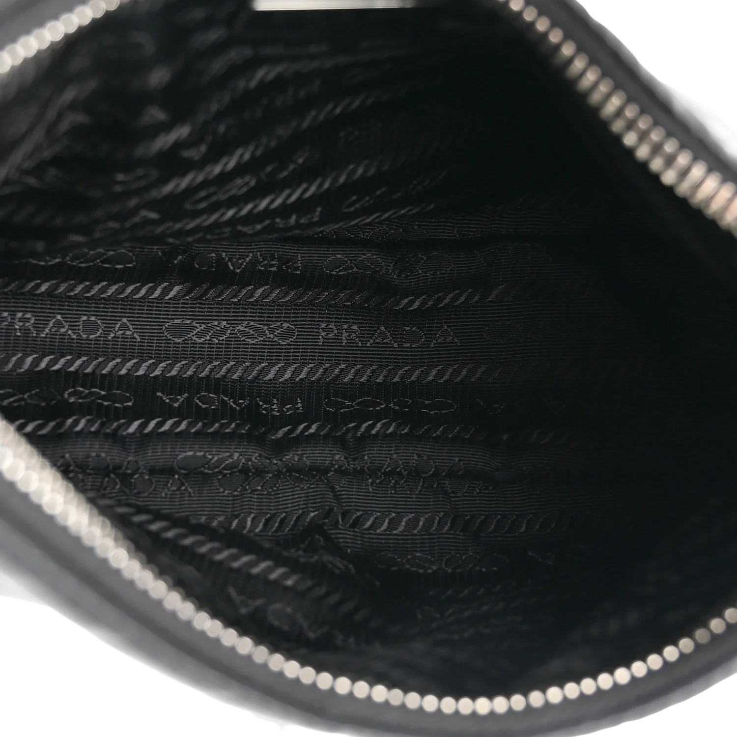 Tessuto Nylon Saffiano Mini Re-Edition 2005 Bag Black - Image 5