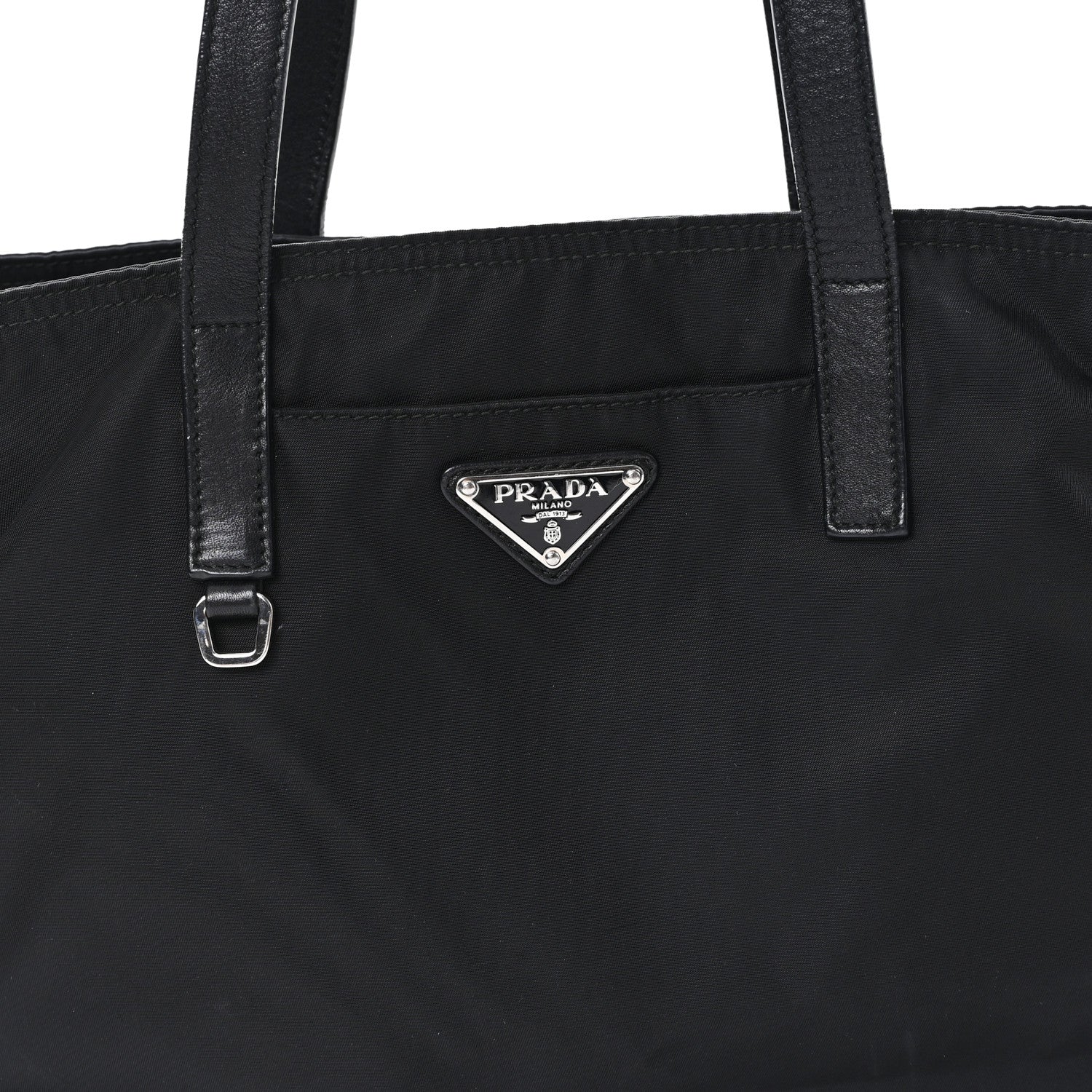 Tessuto Nylon Tote Black - Image 6