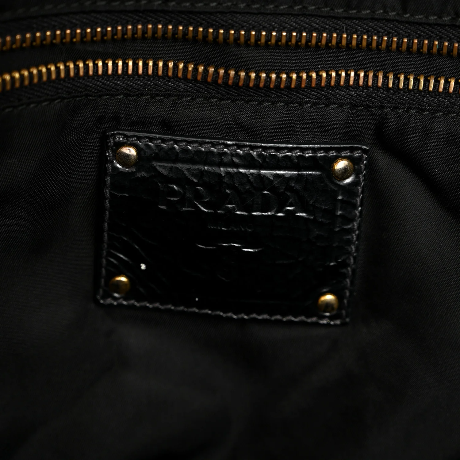 Tessuto Nylon Tote Black - Image 6