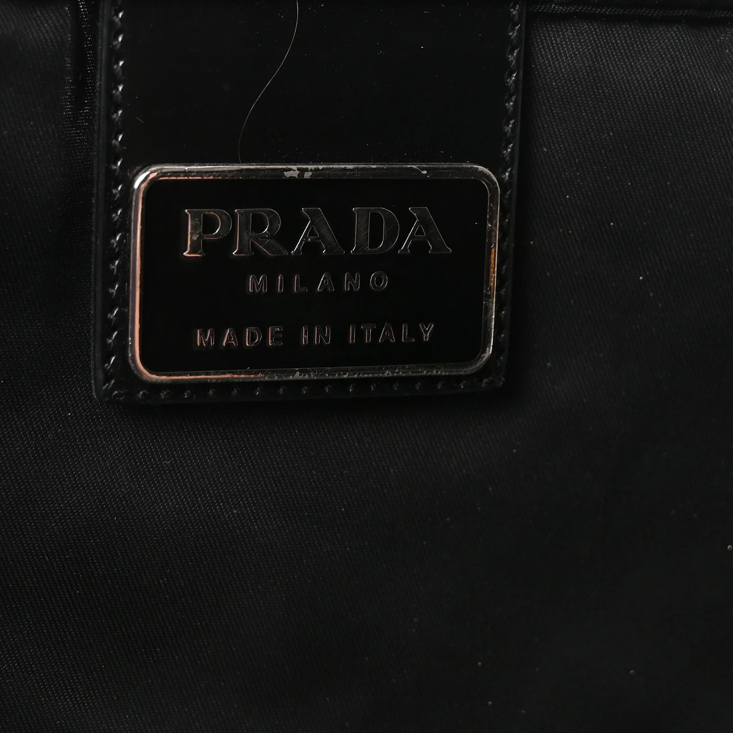 Tessuto Nylon Tote Black - Image 6