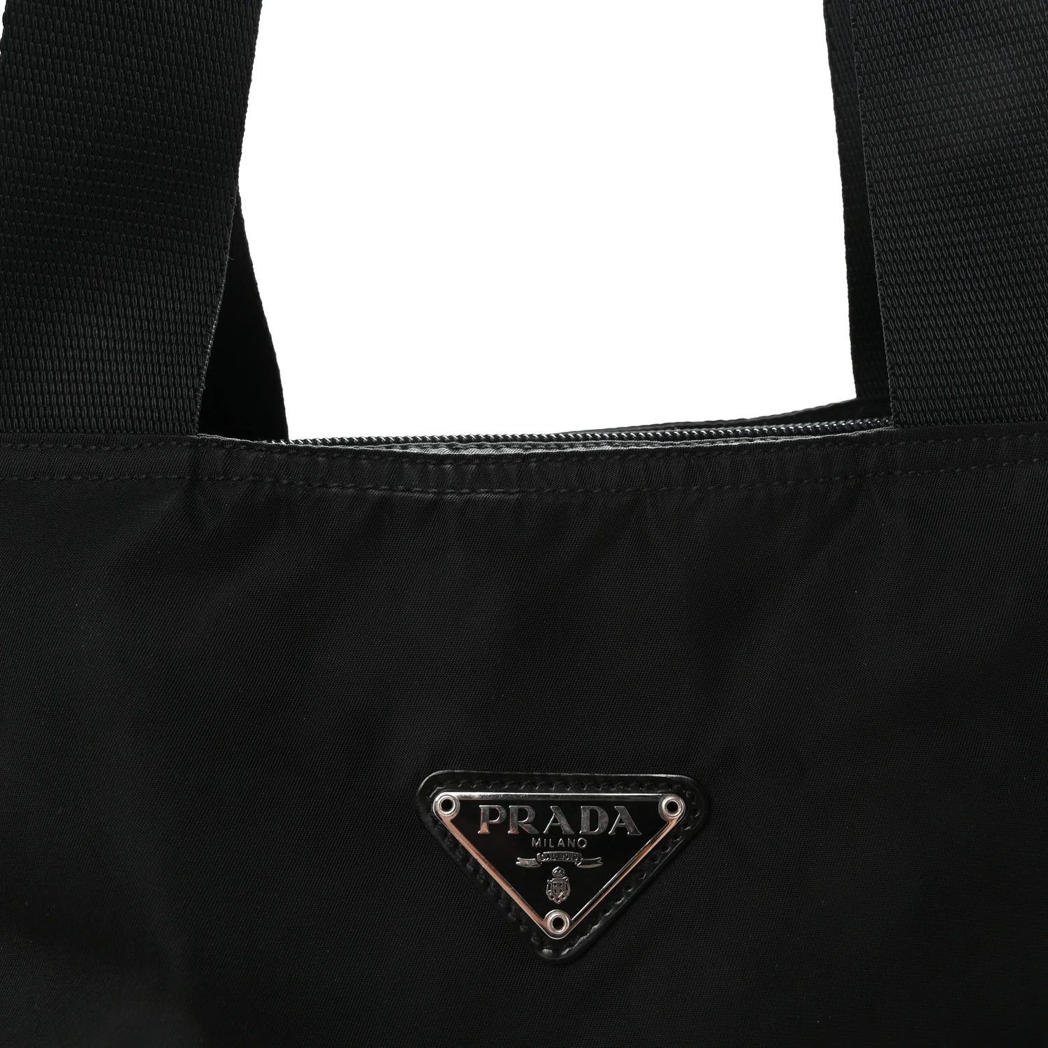 Tessuto Nylon Tote Black - Image 7