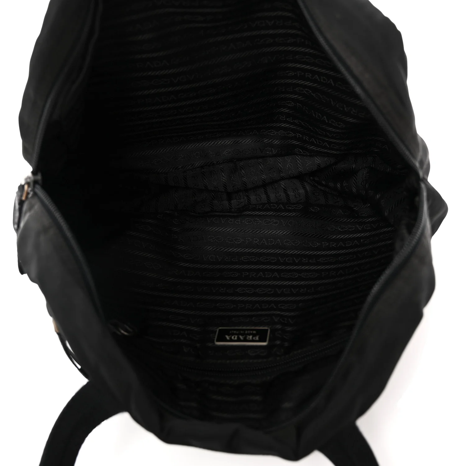 Tessuto Nylon Tote Black - Image 5