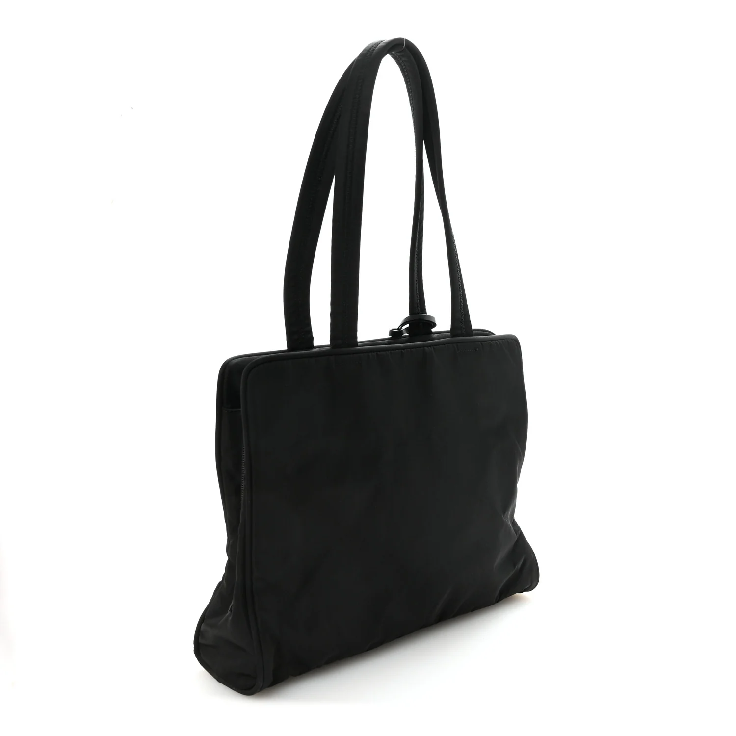 Tessuto Nylon Tote Black - Image 3