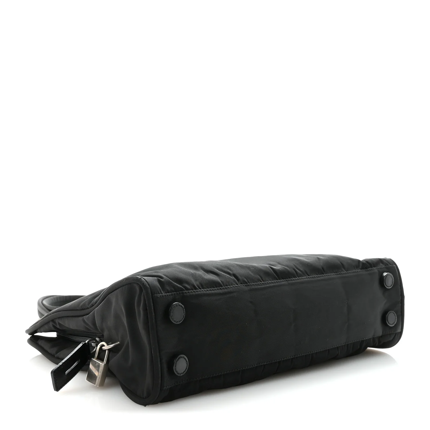 Tessuto Nylon Tote Black - Image 4