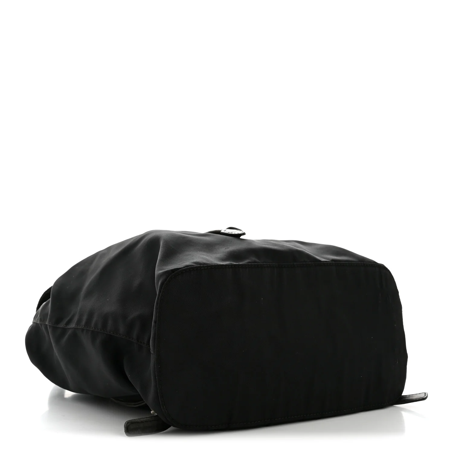 Tessuto Nylon Vela Chain Backpack Black - Image 4