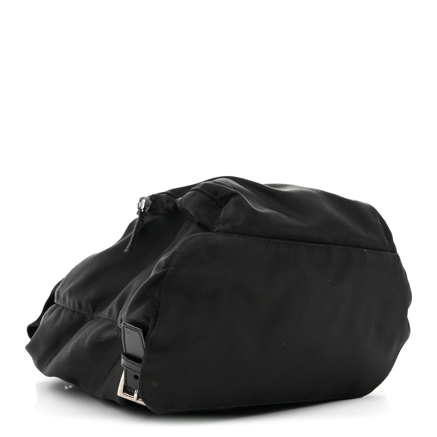 Tessuto Nylon Vela Cinch Backpack Black - Image 4