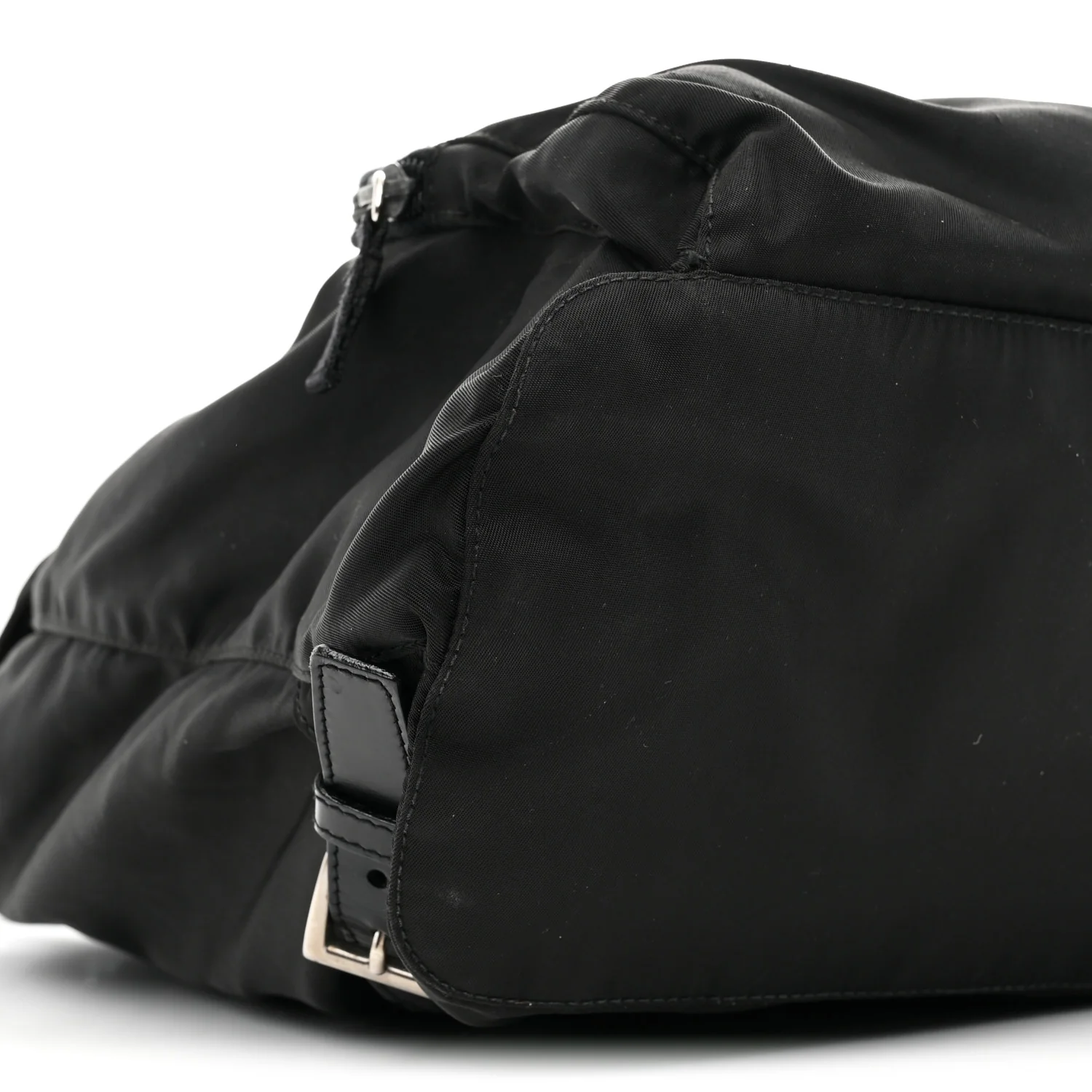 Tessuto Nylon Vela Cinch Backpack Black - Image 8