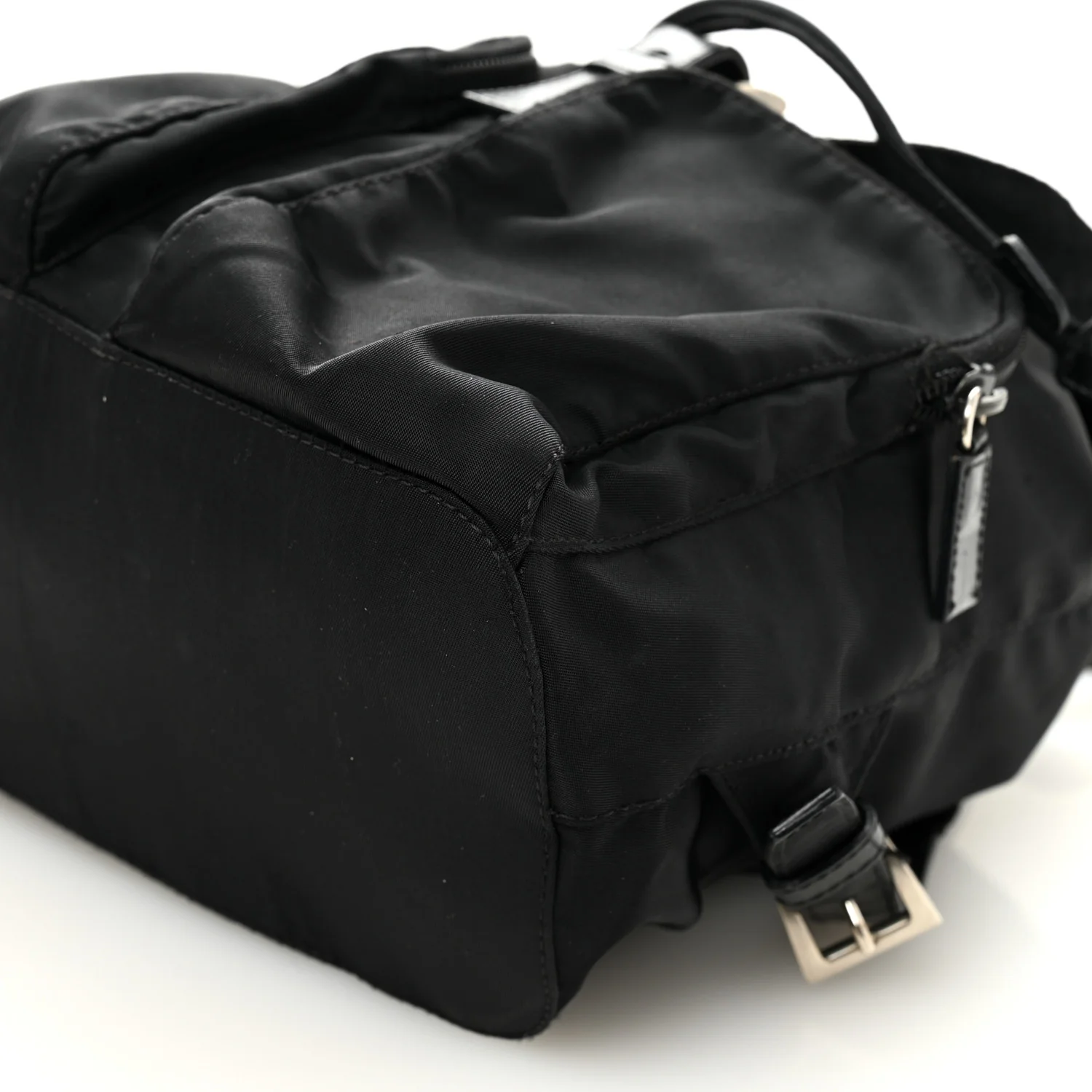 Tessuto Nylon Vela Small Backpack Black - Image 10