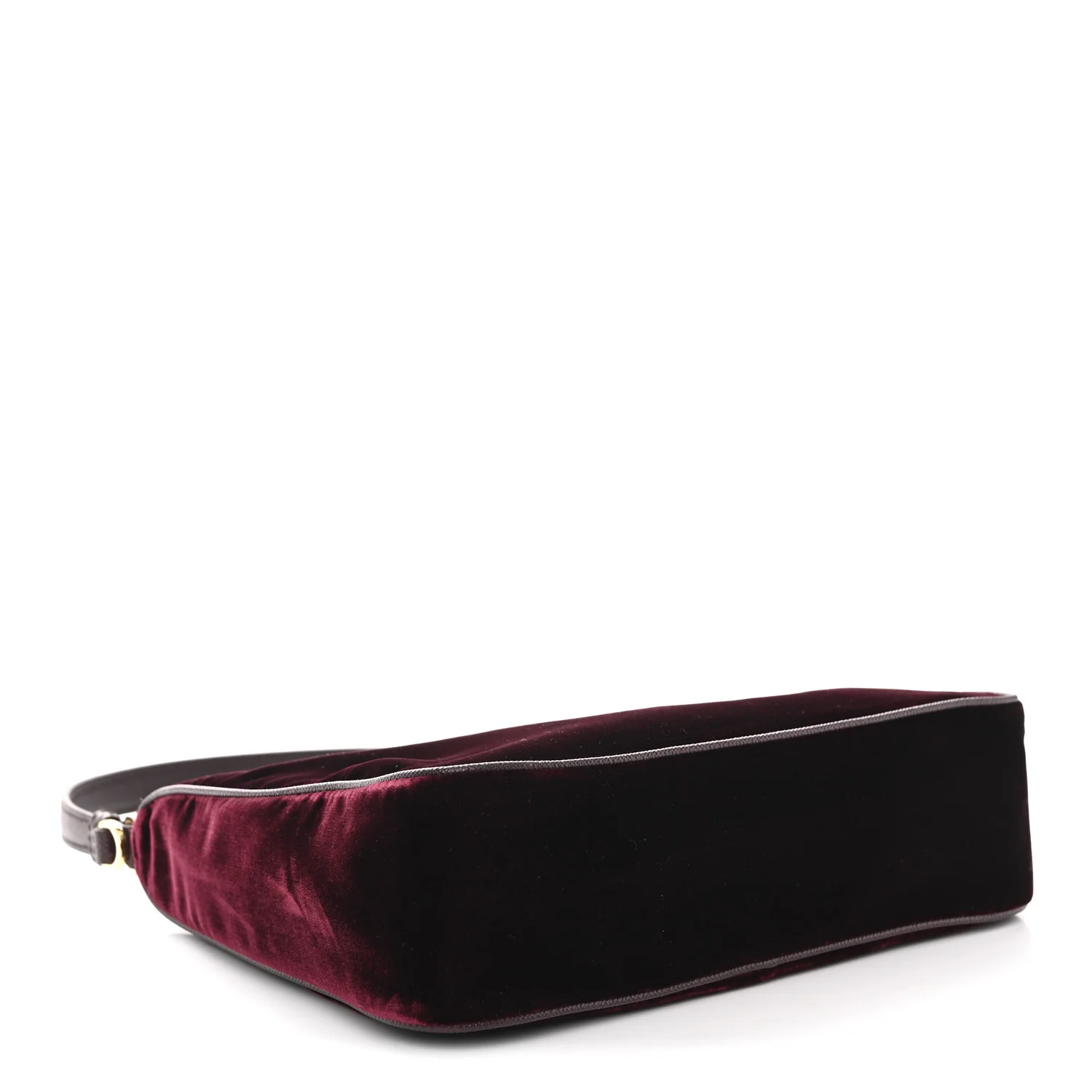 Velvet Mini Re-Edition 2005 Shoulder Bag Red - Image 4
