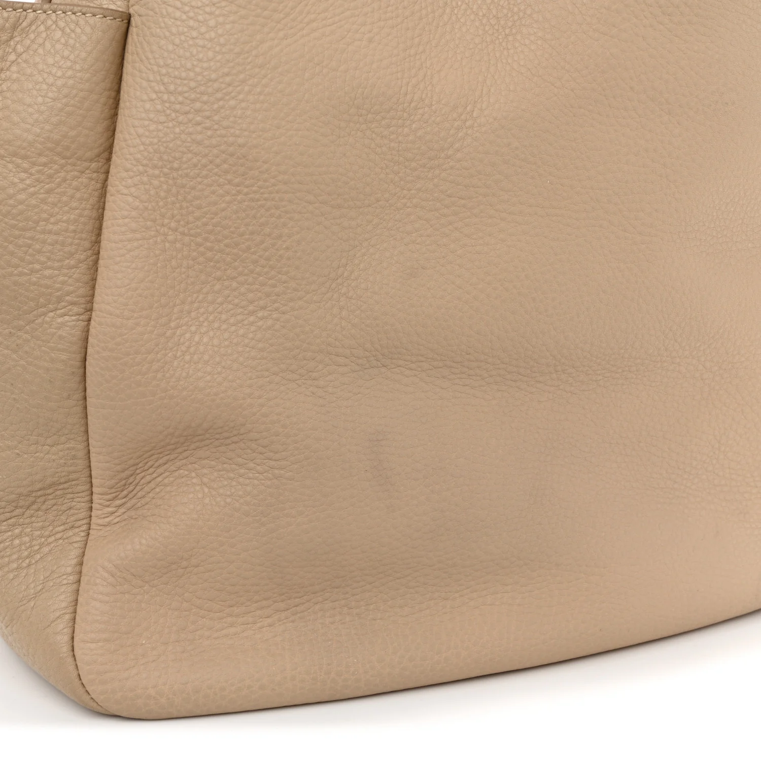 Vitello Daino Side Pocket Hobo Sabbia - Image 15